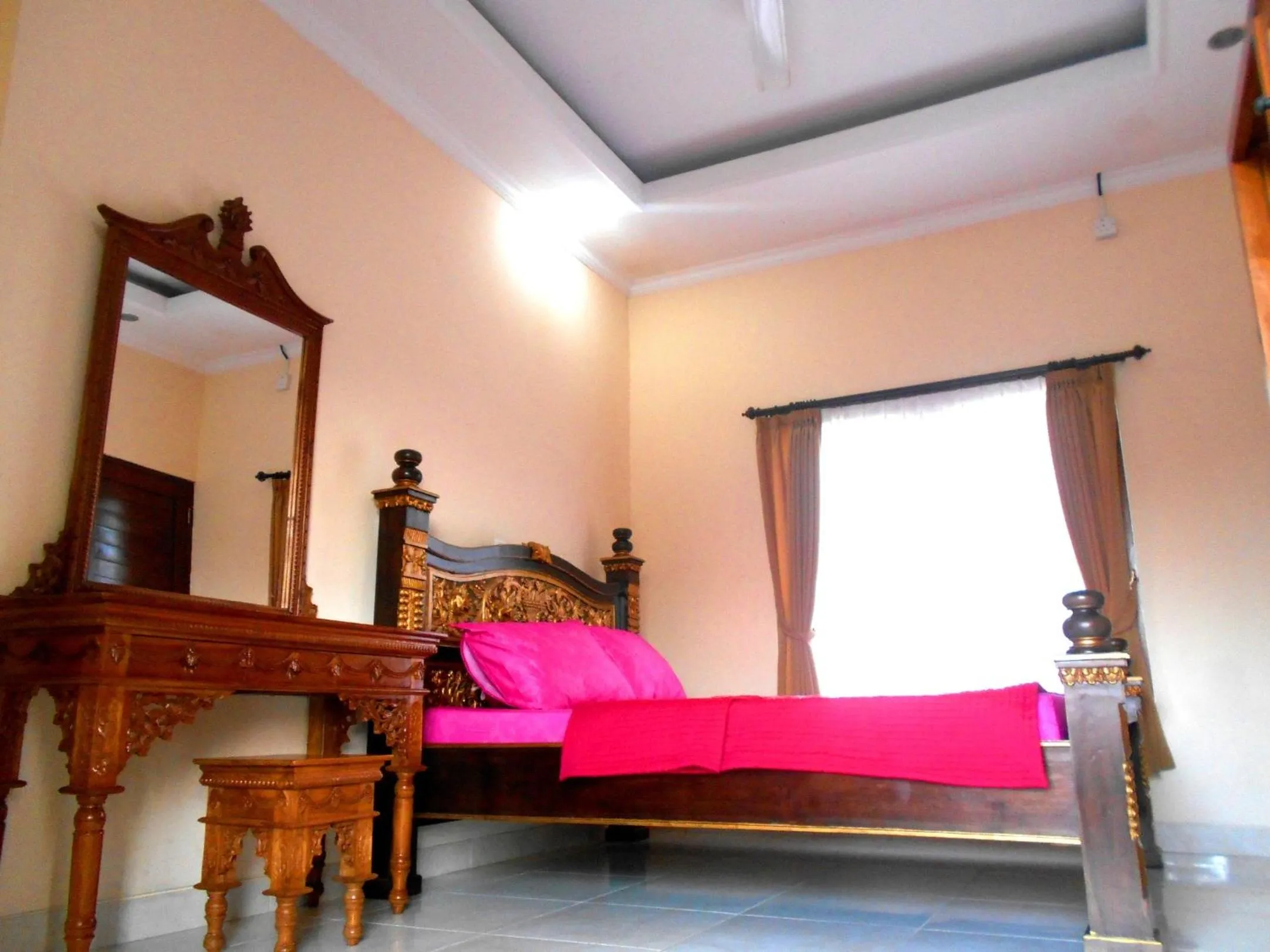 Bedroom, Bed in Puri Asri Bungalow Ubud