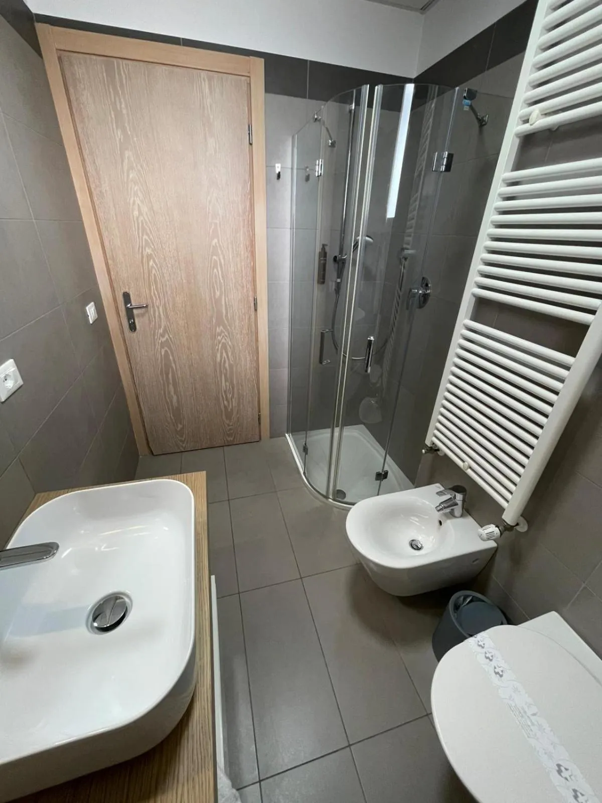 Shower in Hotel Europa Lignano