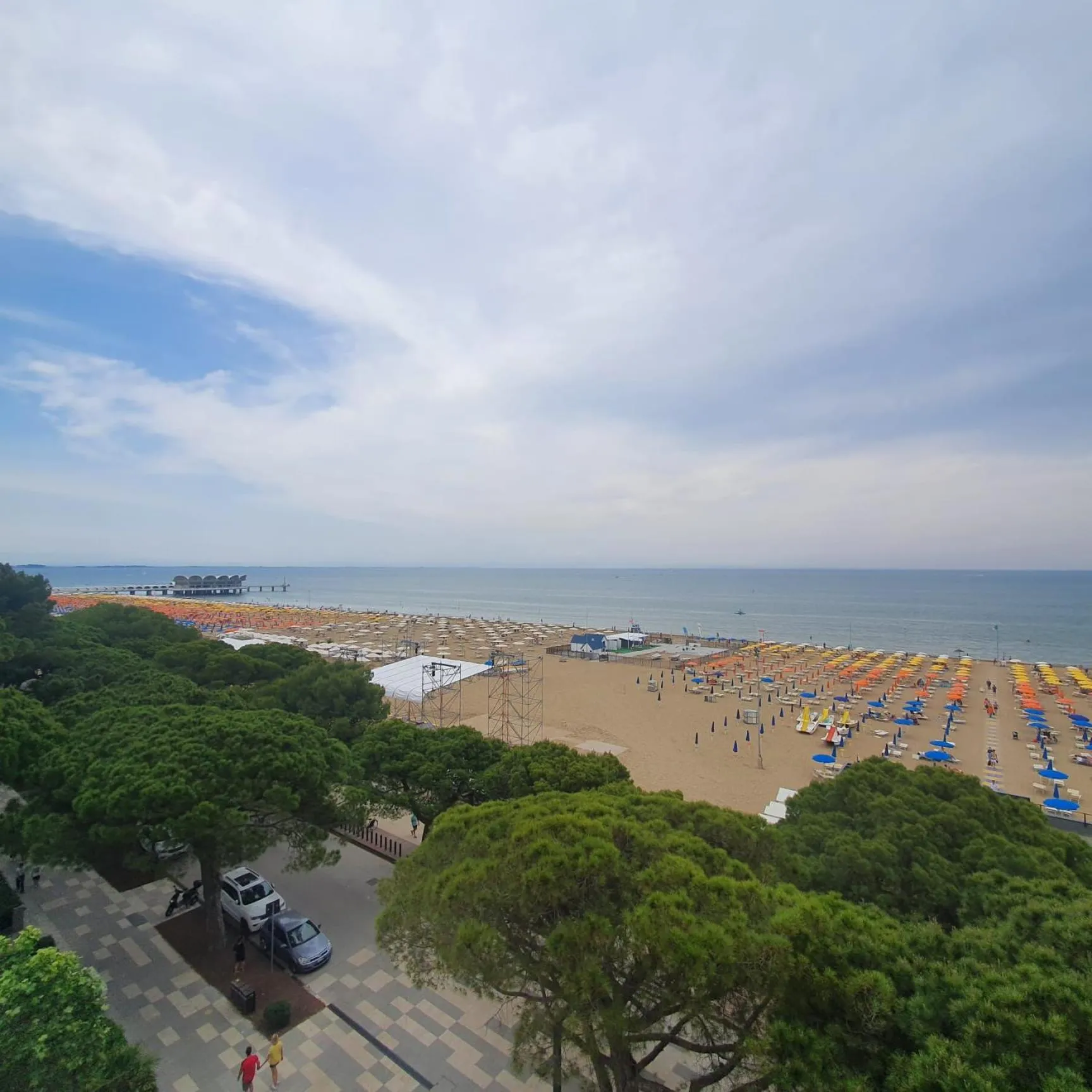 Sea view in Hotel Europa Lignano