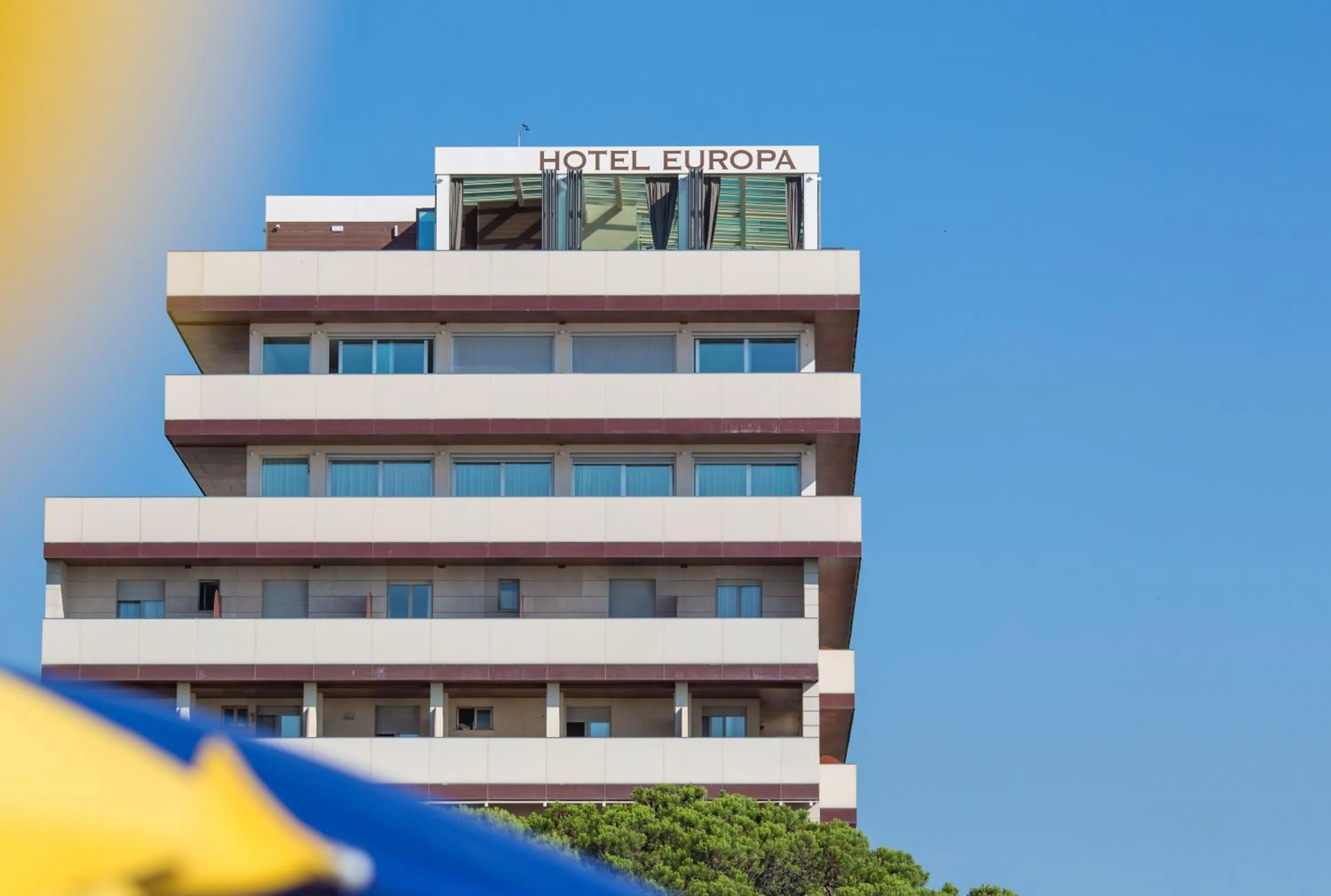 Facade/entrance in Hotel Europa Lignano