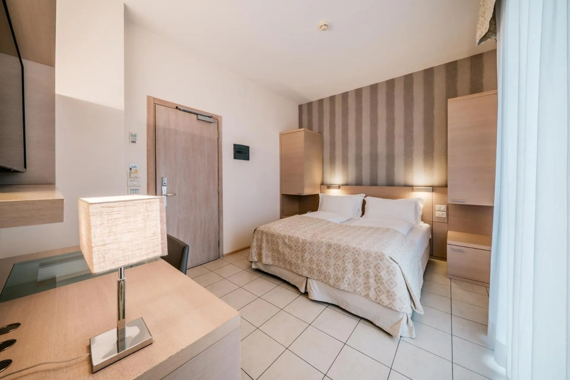 Bedroom, Bed in Hotel Europa Lignano