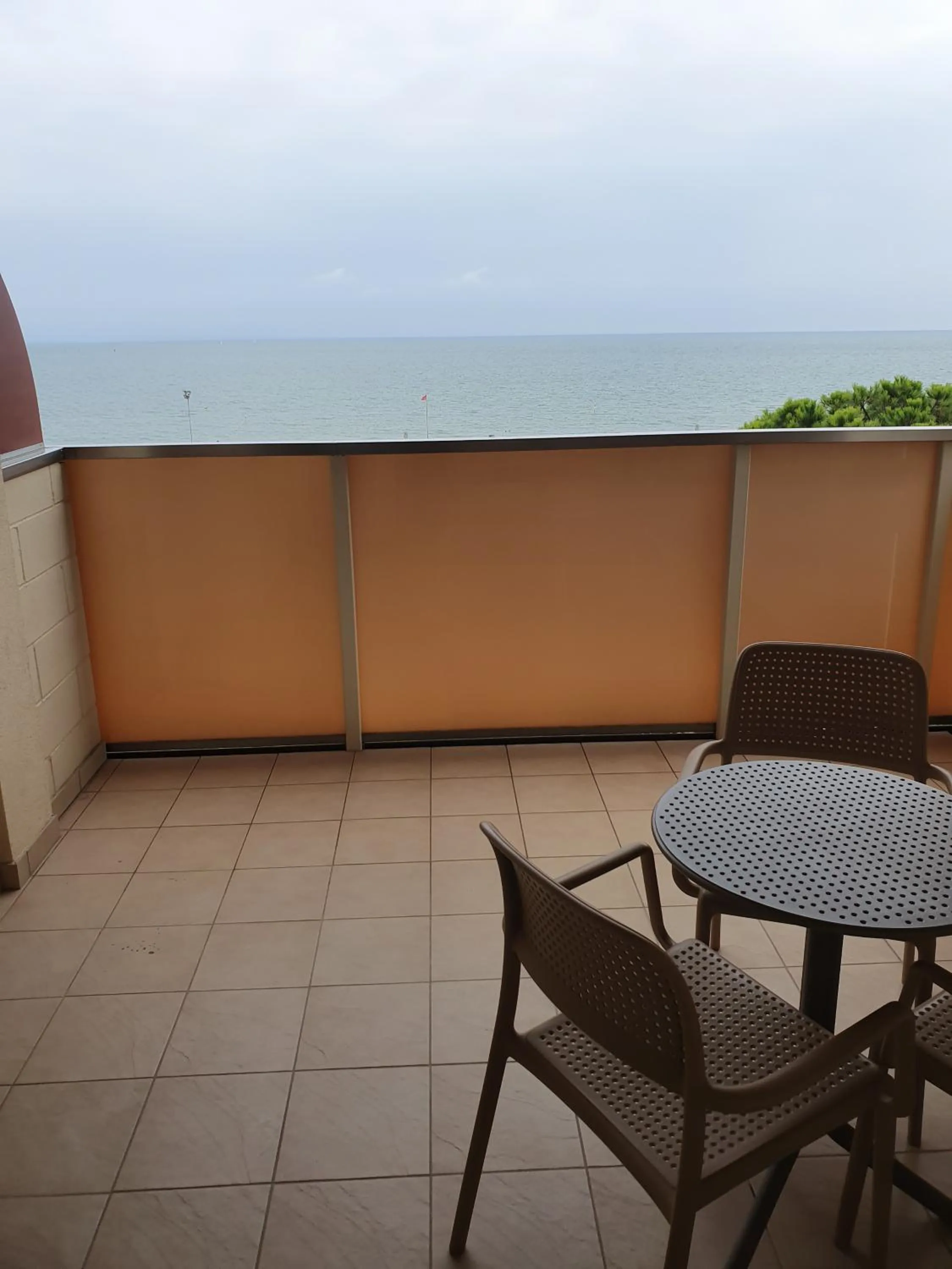 Balcony/Terrace in Hotel Europa Lignano