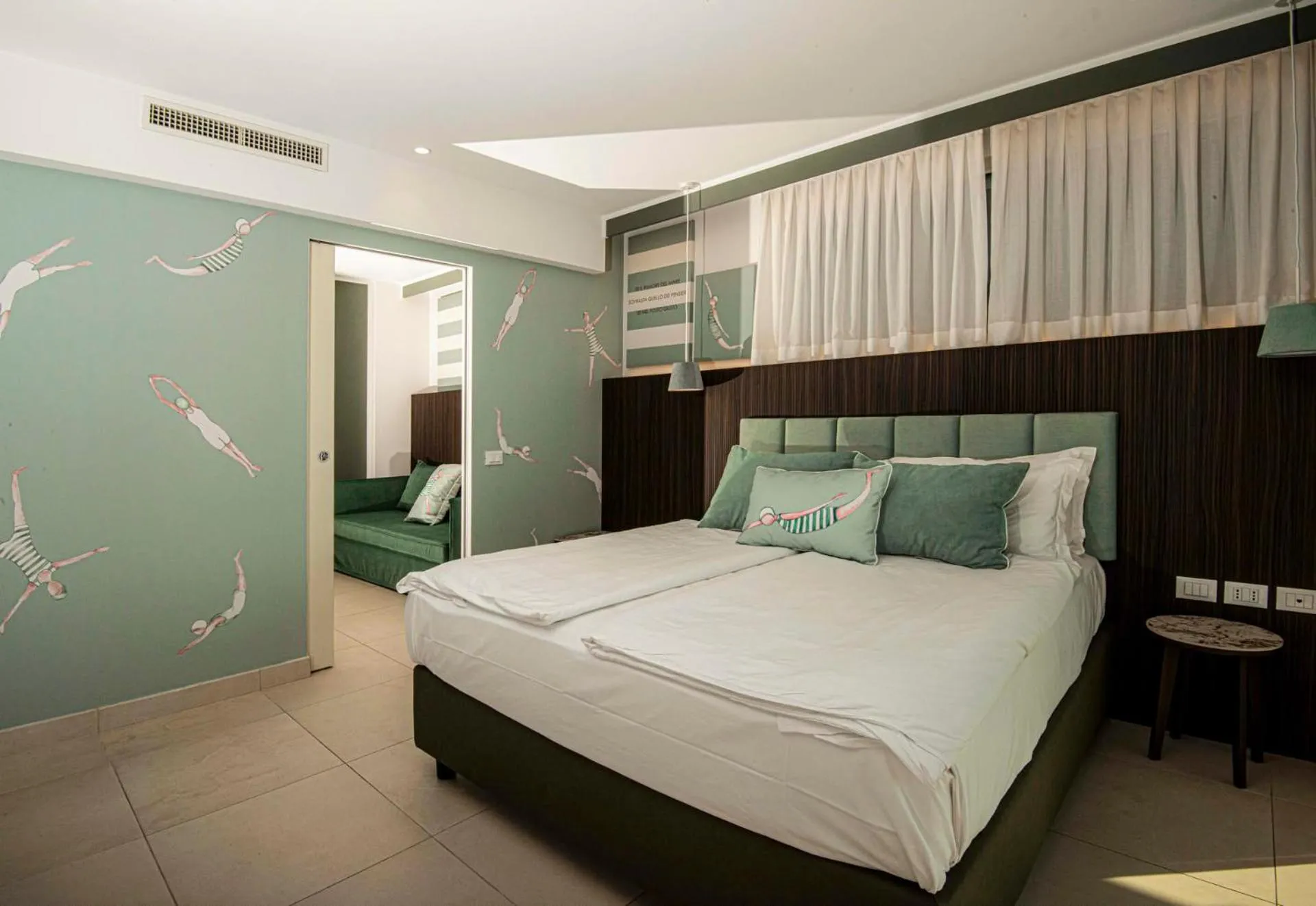 Photo of the whole room, Bed in Hotel Europa Lignano