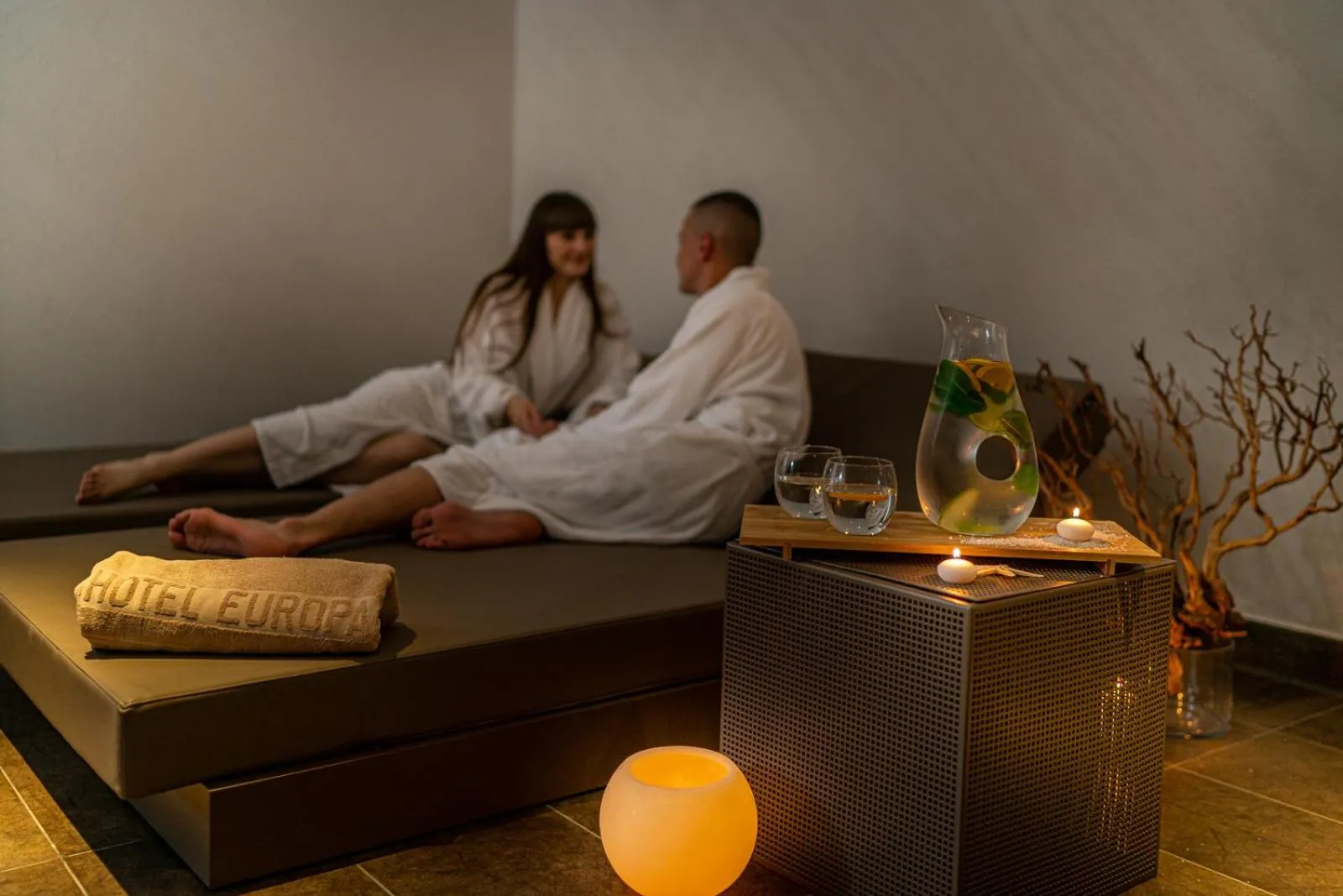 Sauna in Hotel Europa Lignano