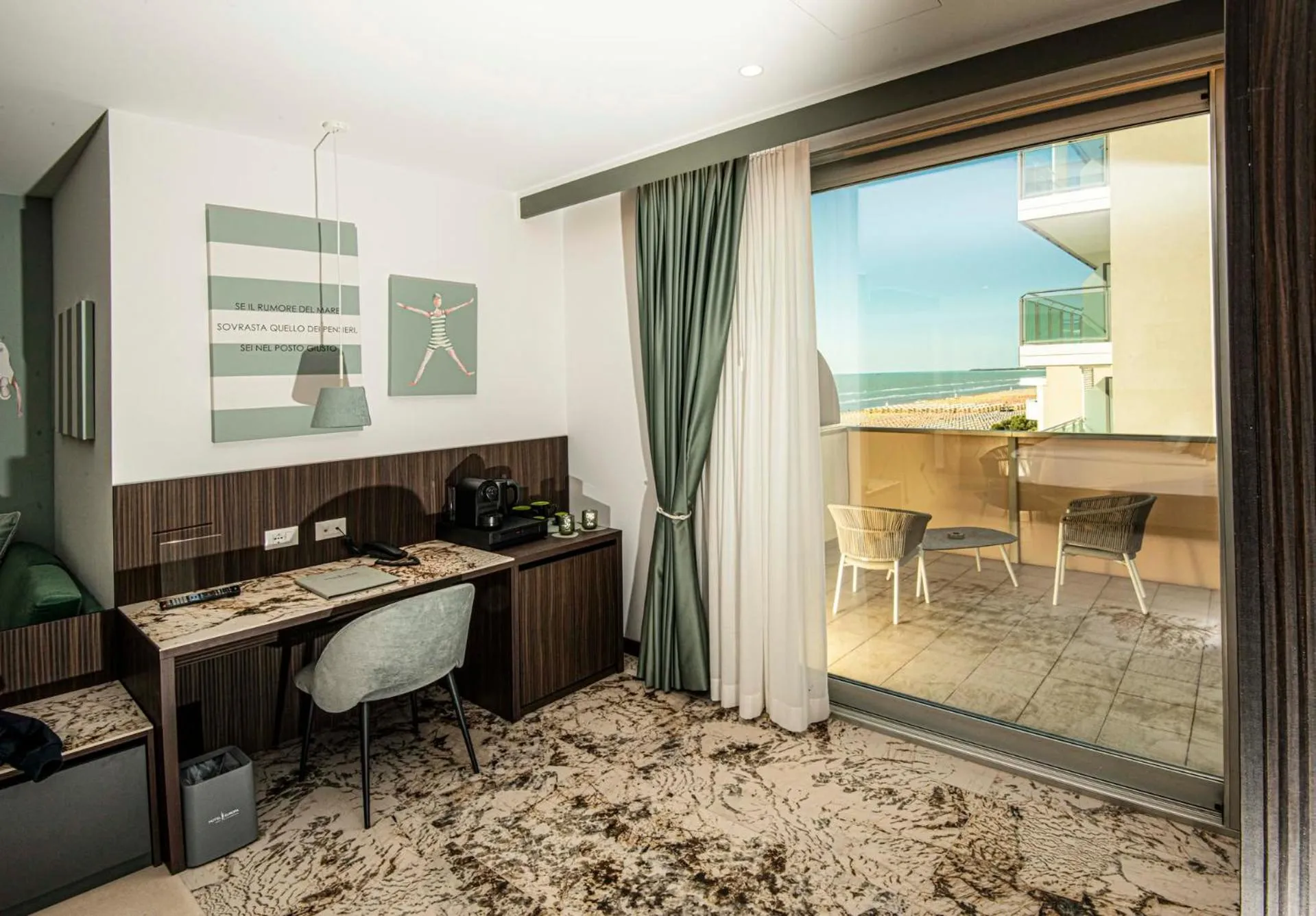 Sea view in Hotel Europa Lignano