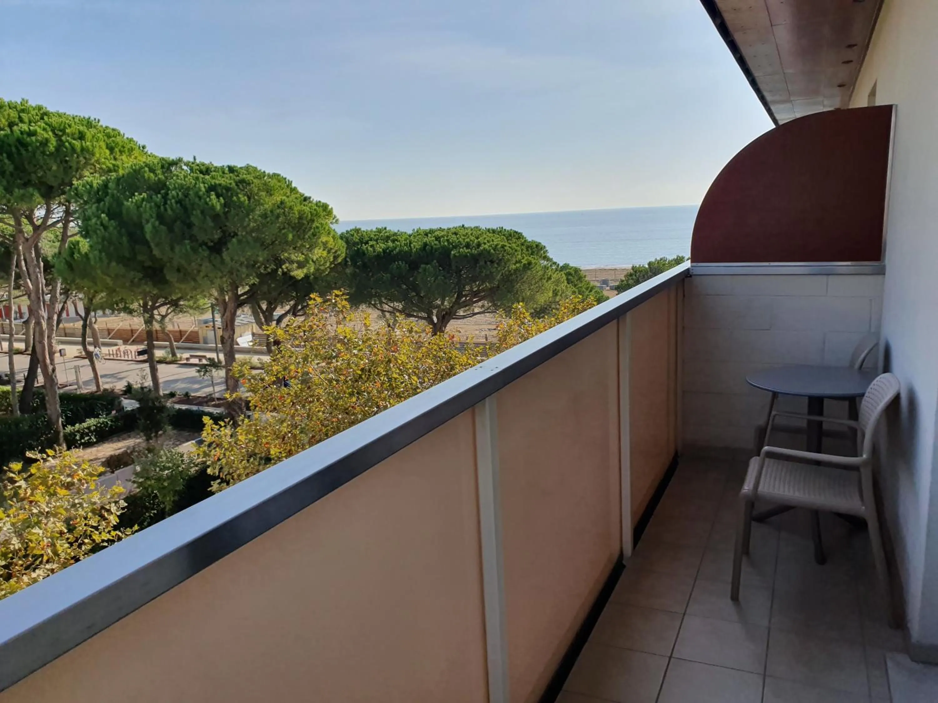 Balcony/Terrace in Hotel Europa Lignano