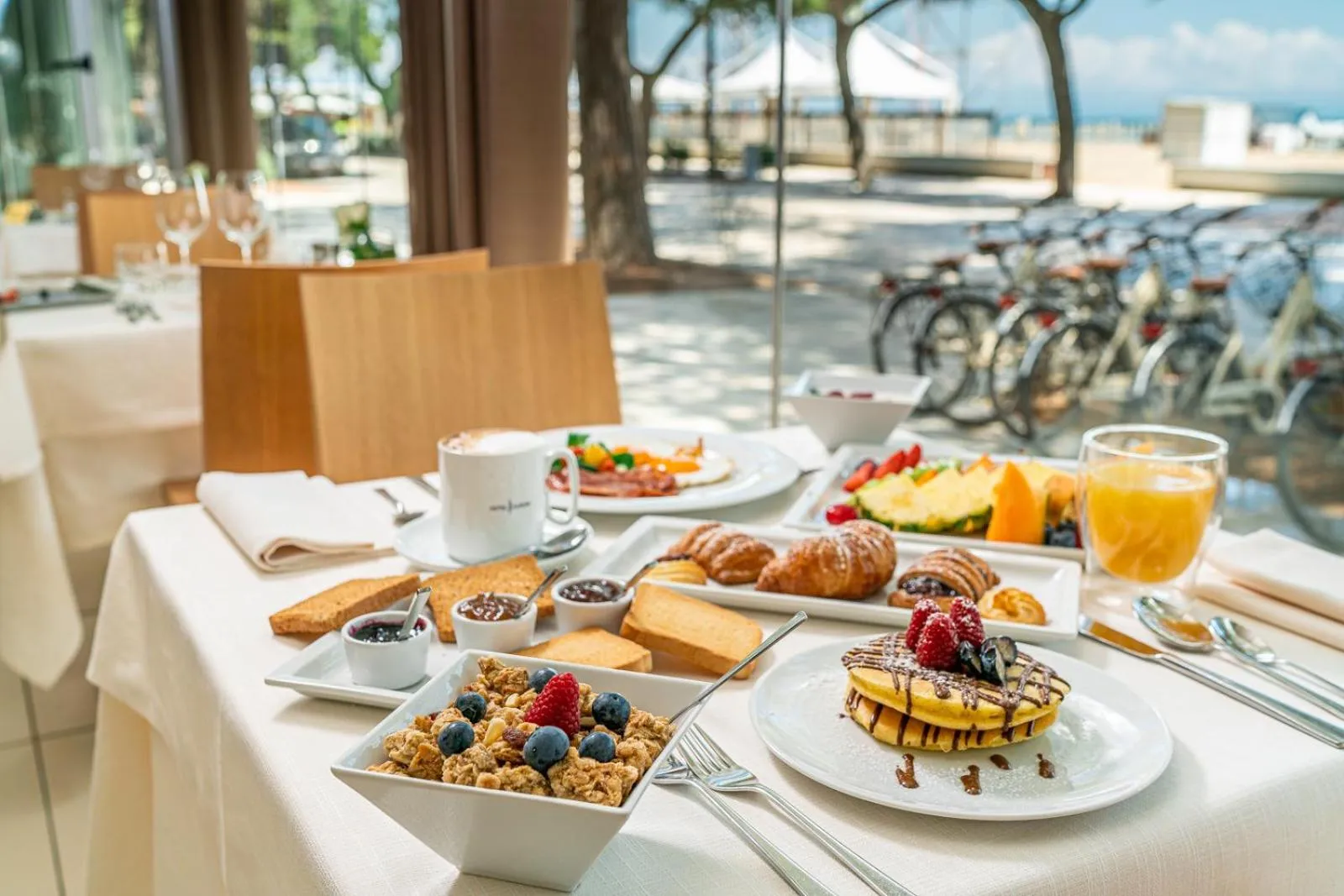 Restaurant/places to eat in Hotel Europa Lignano