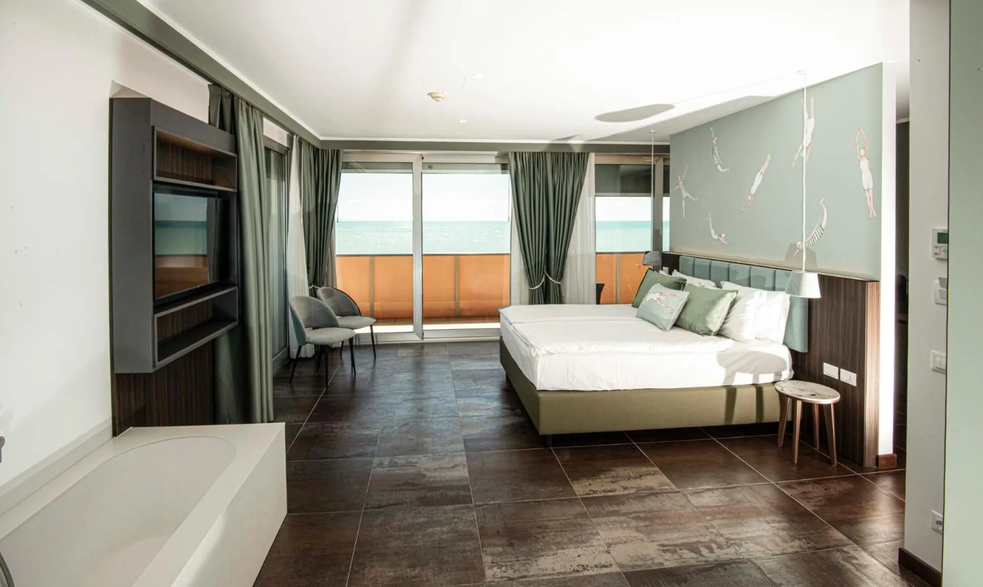 Photo of the whole room, Bed in Hotel Europa Lignano