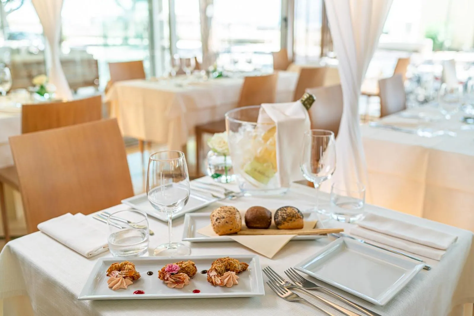 Restaurant/places to eat in Hotel Europa Lignano