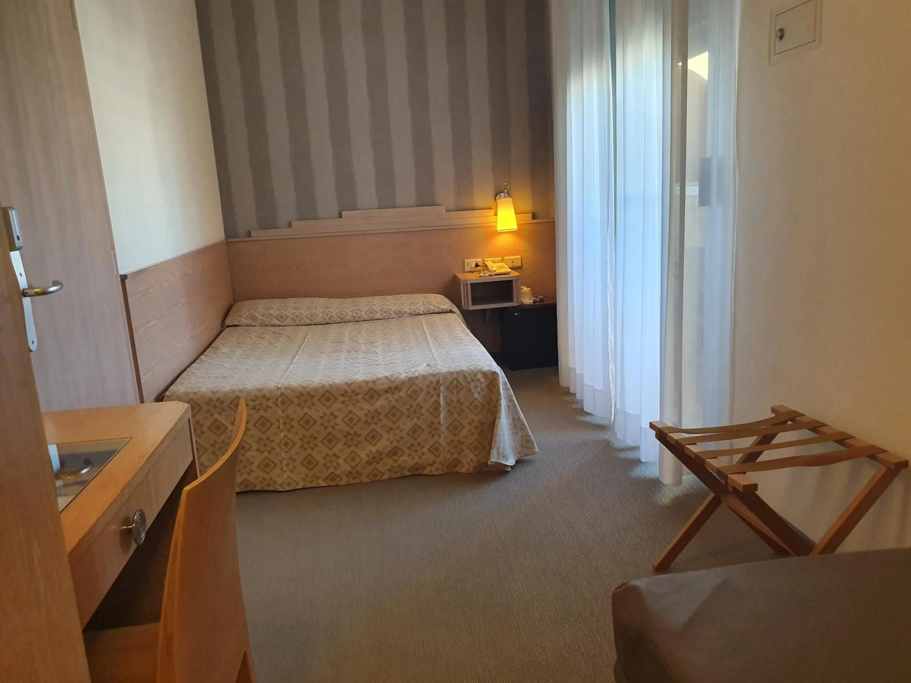 Bedroom, Bed in Hotel Europa Lignano