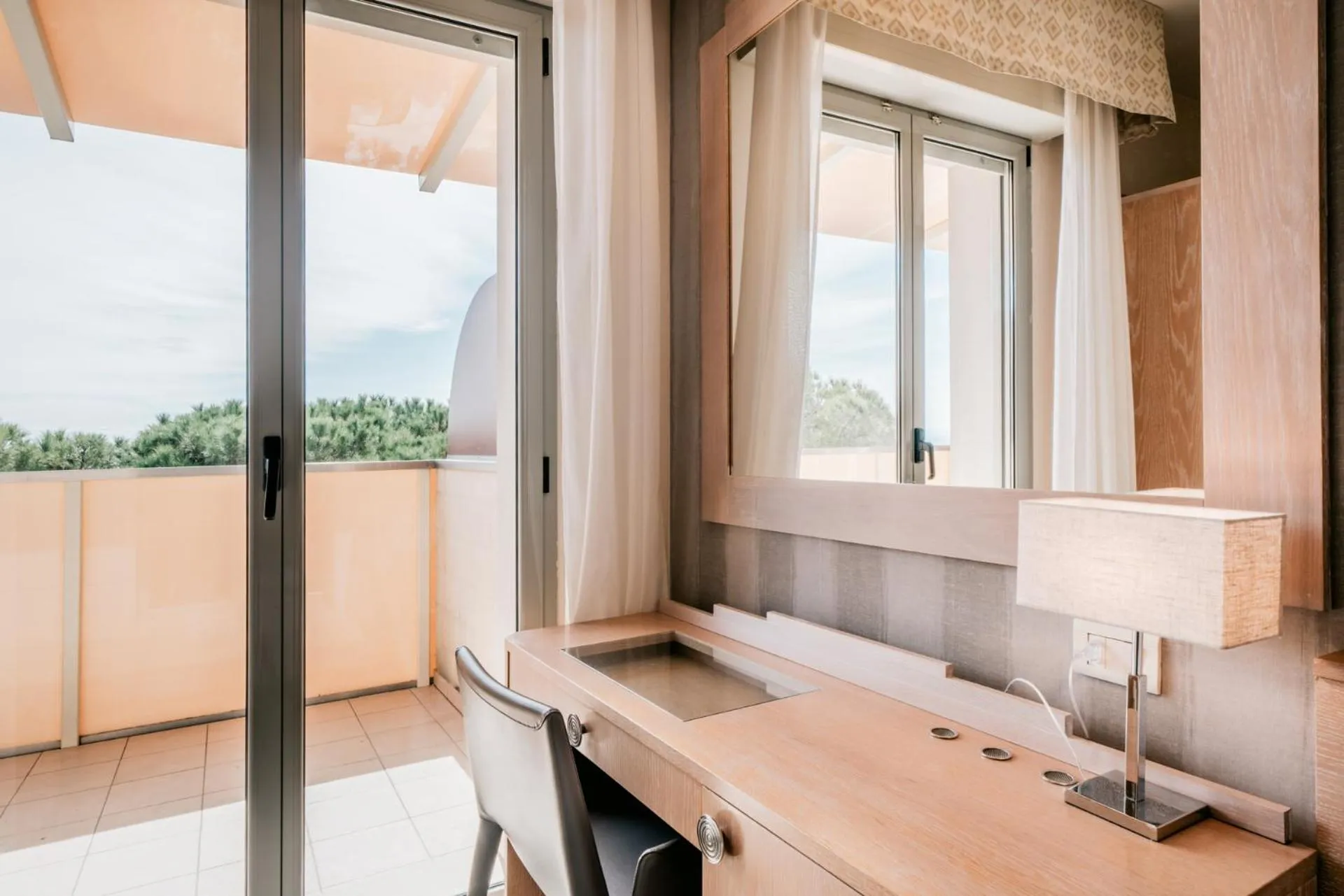 Balcony/Terrace in Hotel Europa Lignano