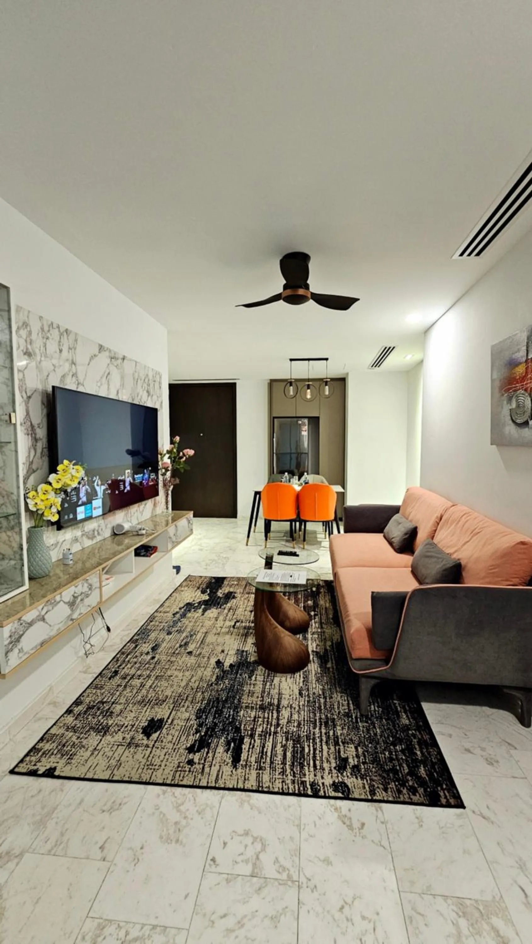 Seating area in Crystal Service Suite At Eaton KLCC