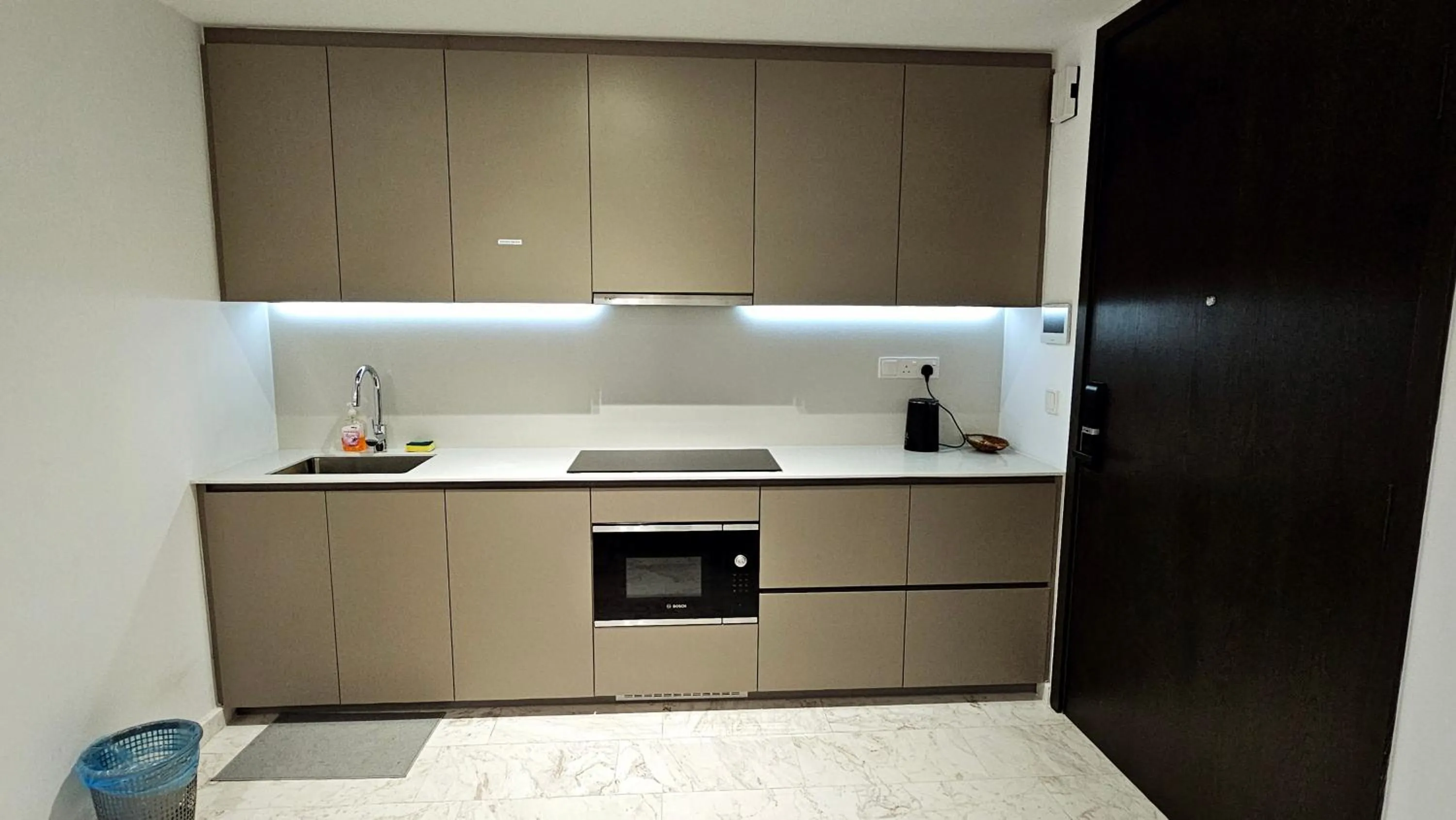 kitchen in Crystal Service Suite At Eaton KLCC