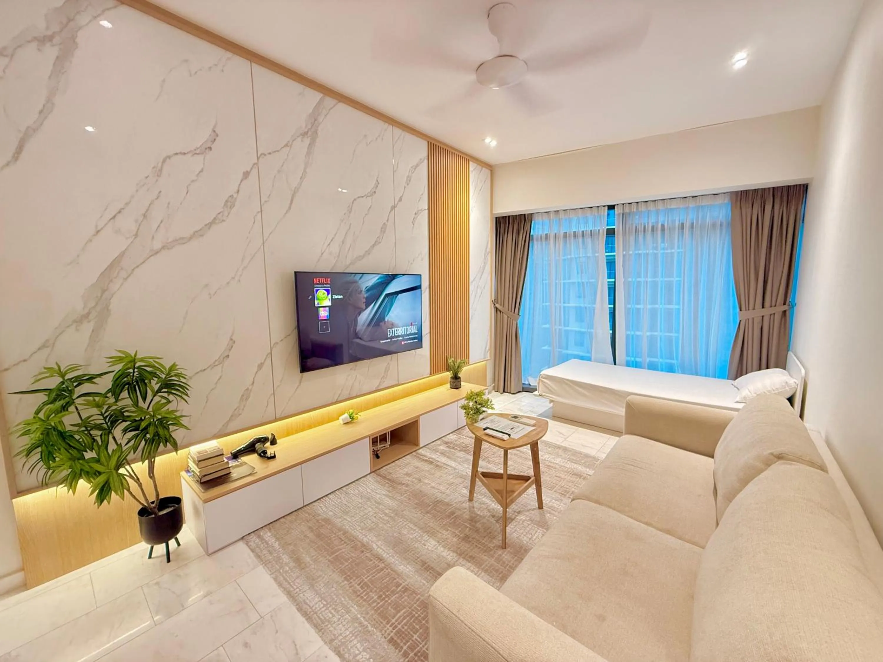 TV and multimedia in Crystal Service Suite At Eaton KLCC