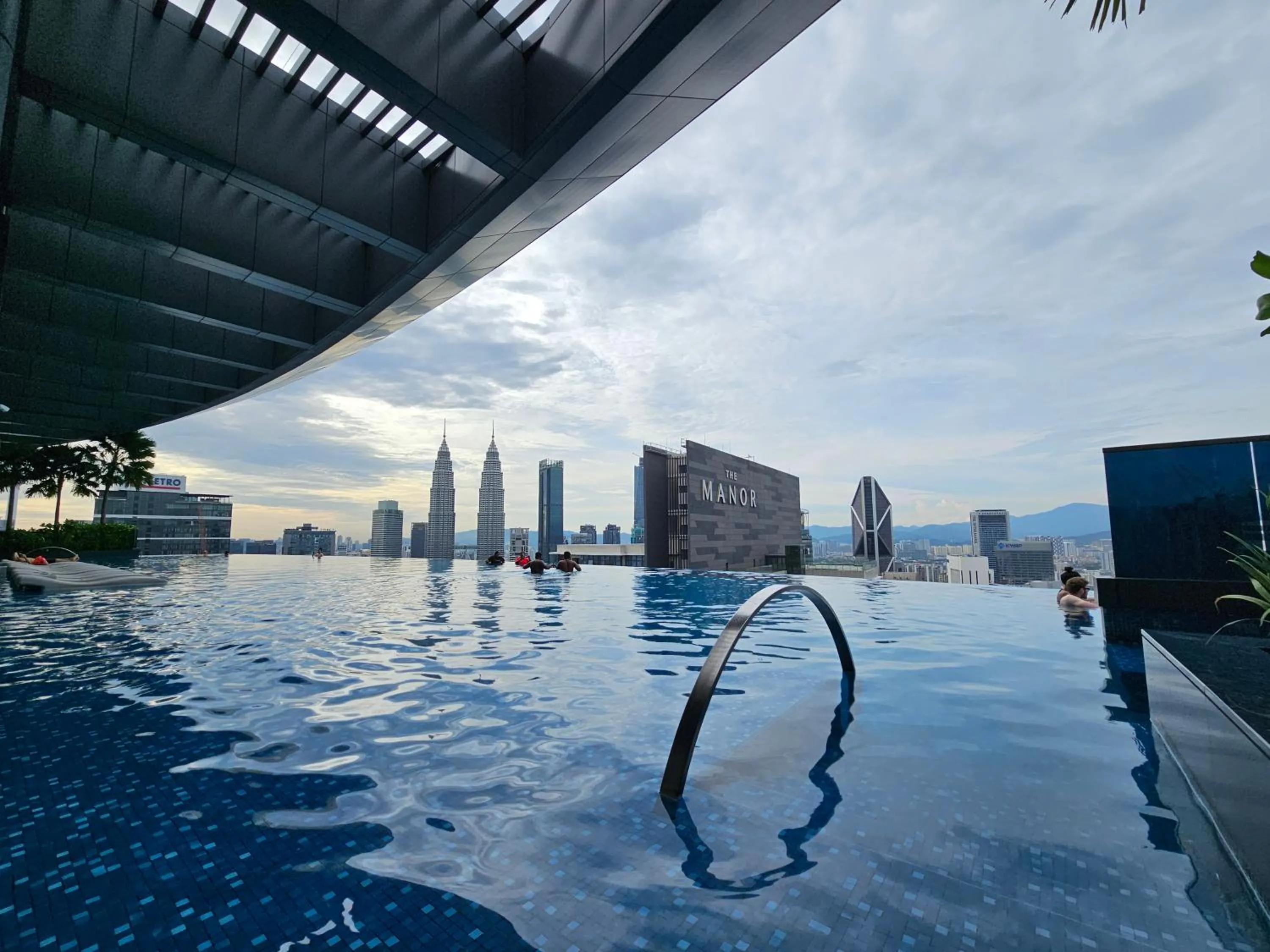 Swimming pool in Crystal Service Suite At Eaton KLCC