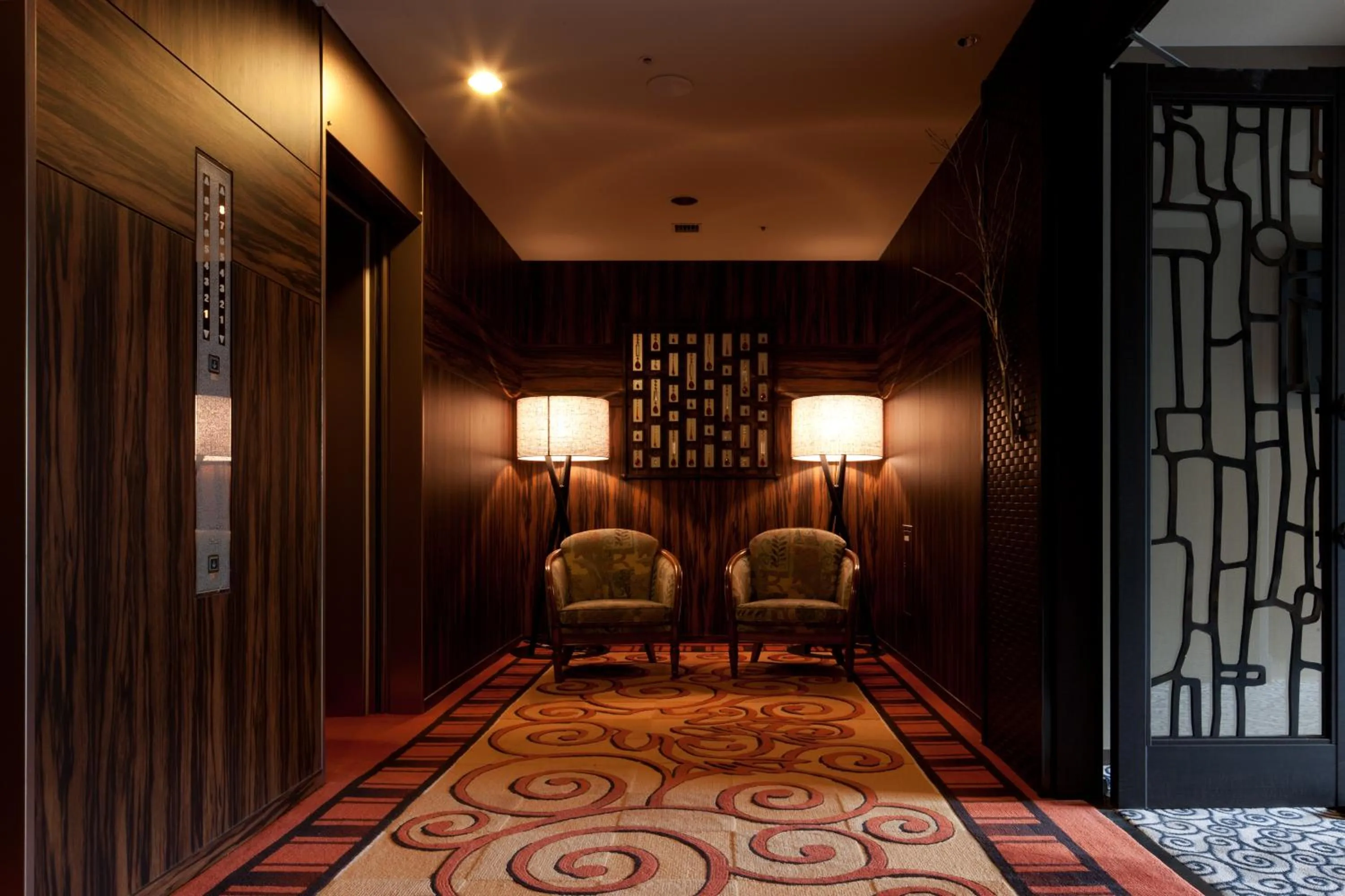 Decorative detail in Hotel Morinokaze Tateyama‎