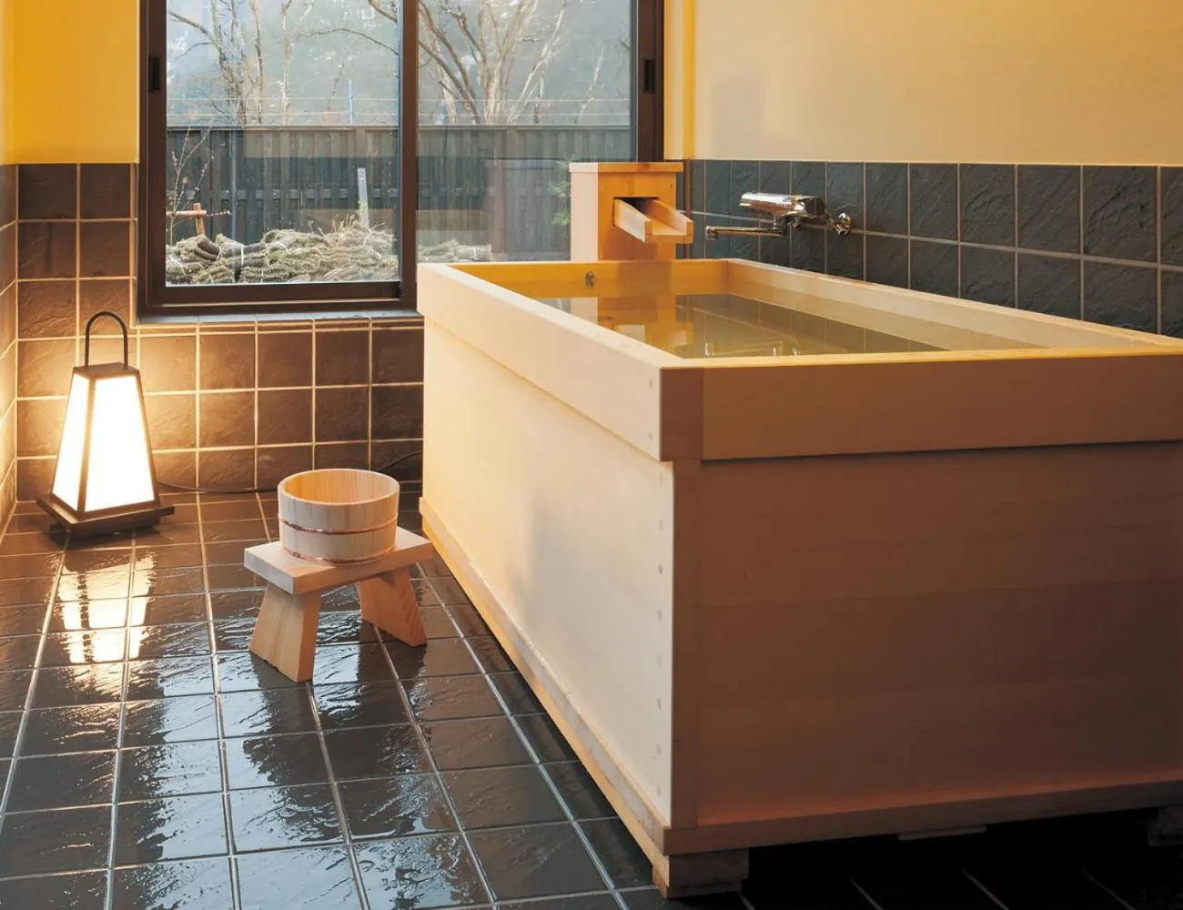 Hot Spring Bath in Hotel Morinokaze Tateyama‎