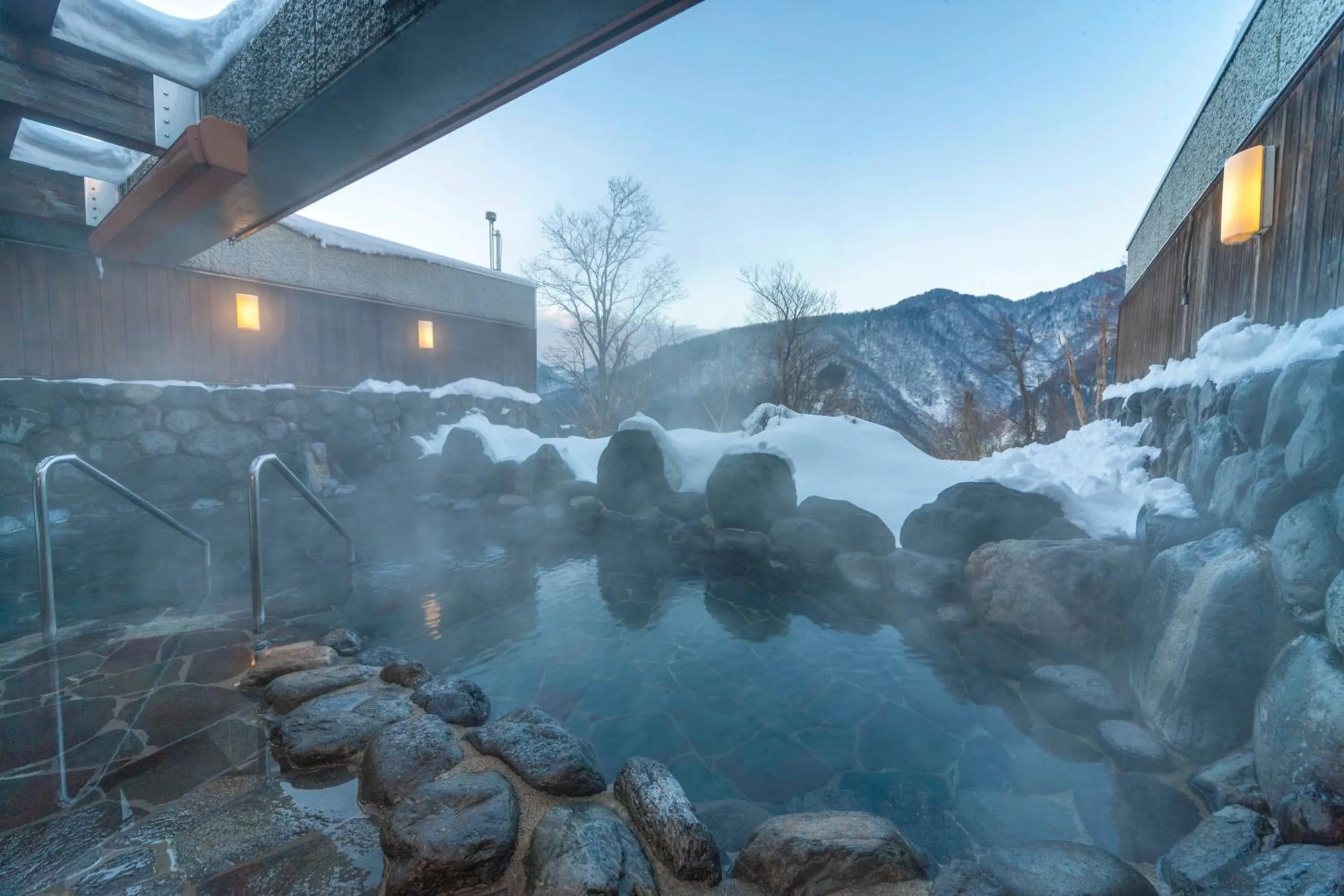 Hot Spring Bath in Hotel Morinokaze Tateyama‎