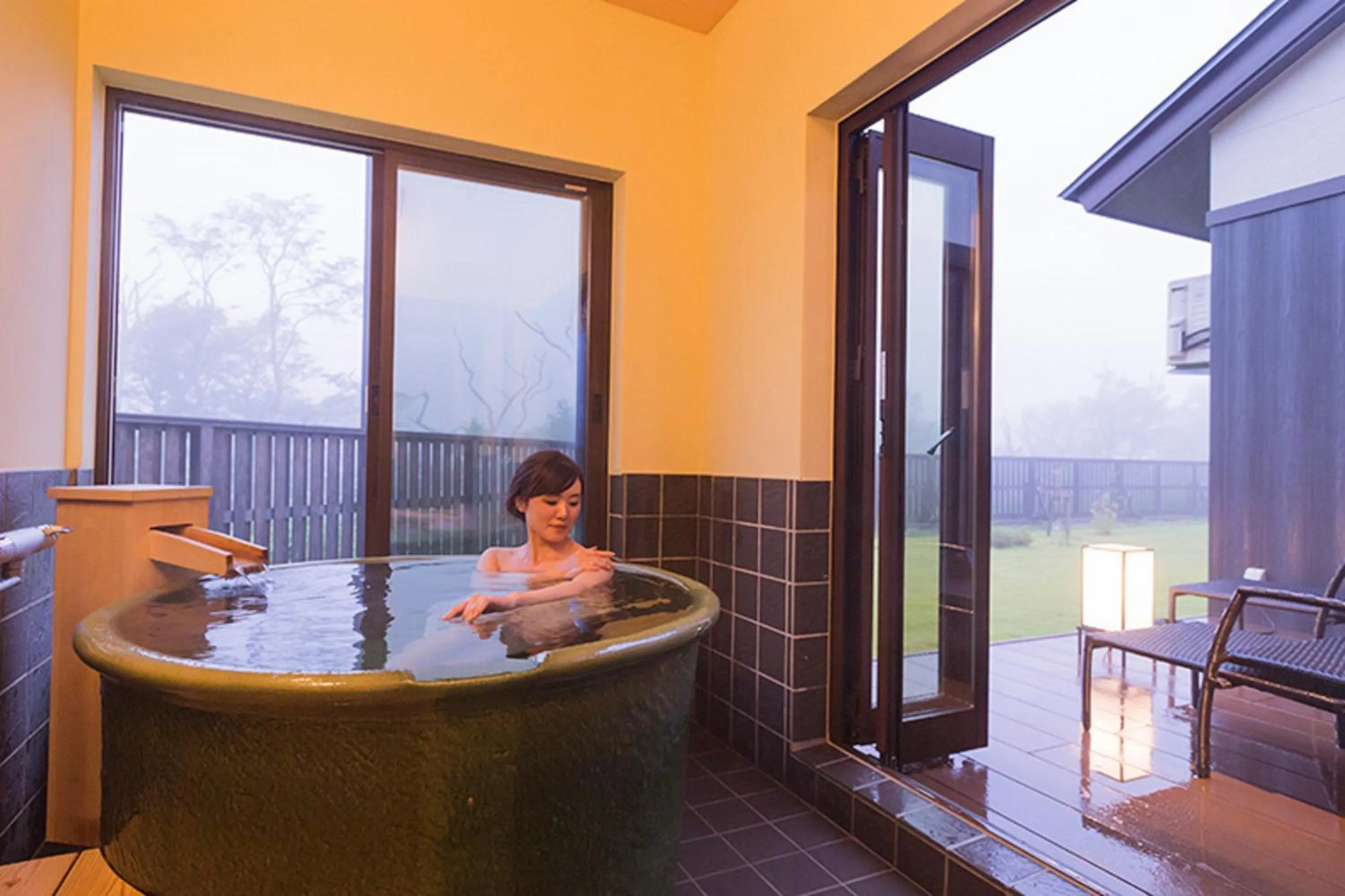 Bathroom in Hotel Morinokaze Tateyama‎