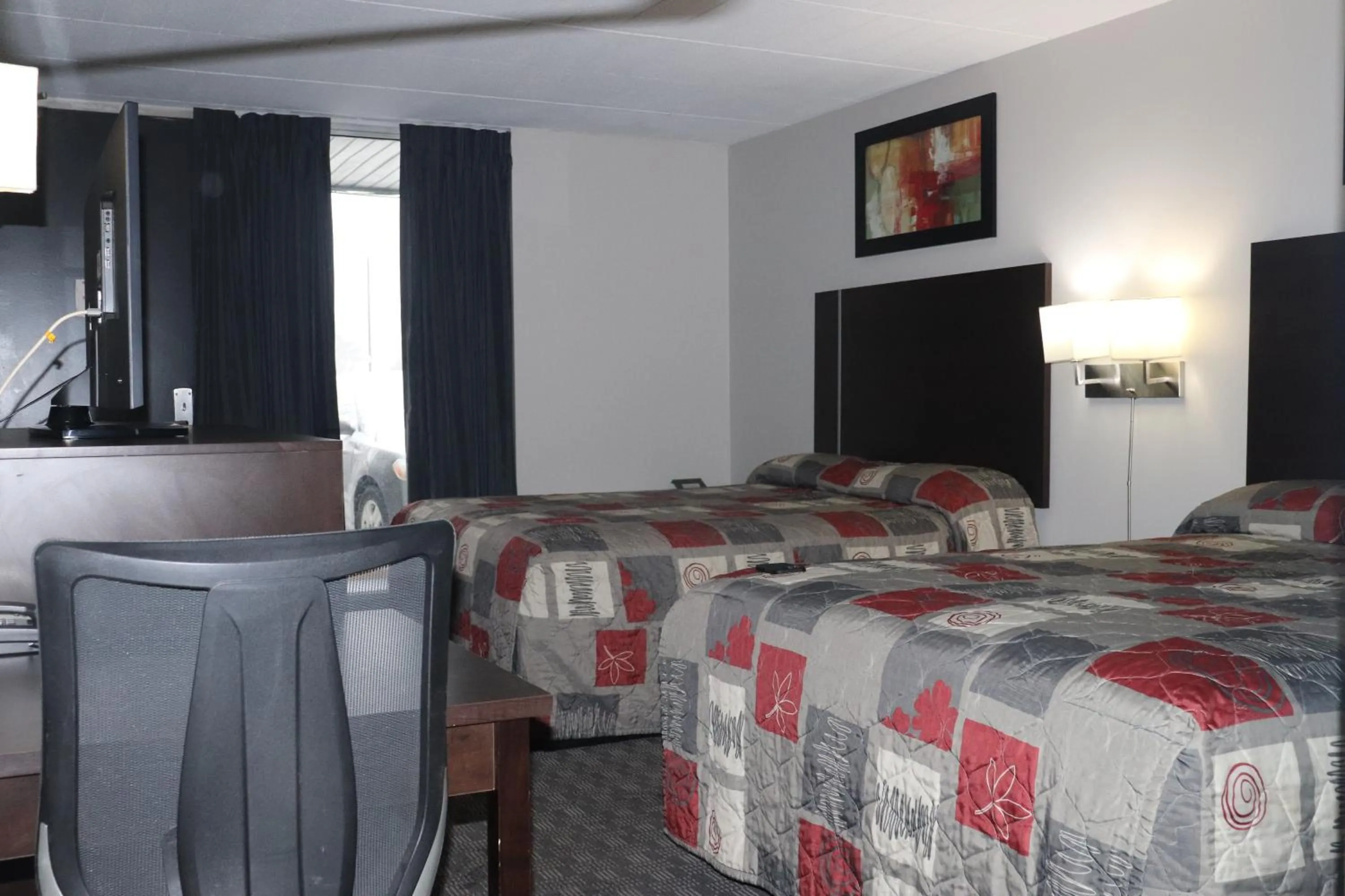 TV and multimedia, Bed in Fort York Motel