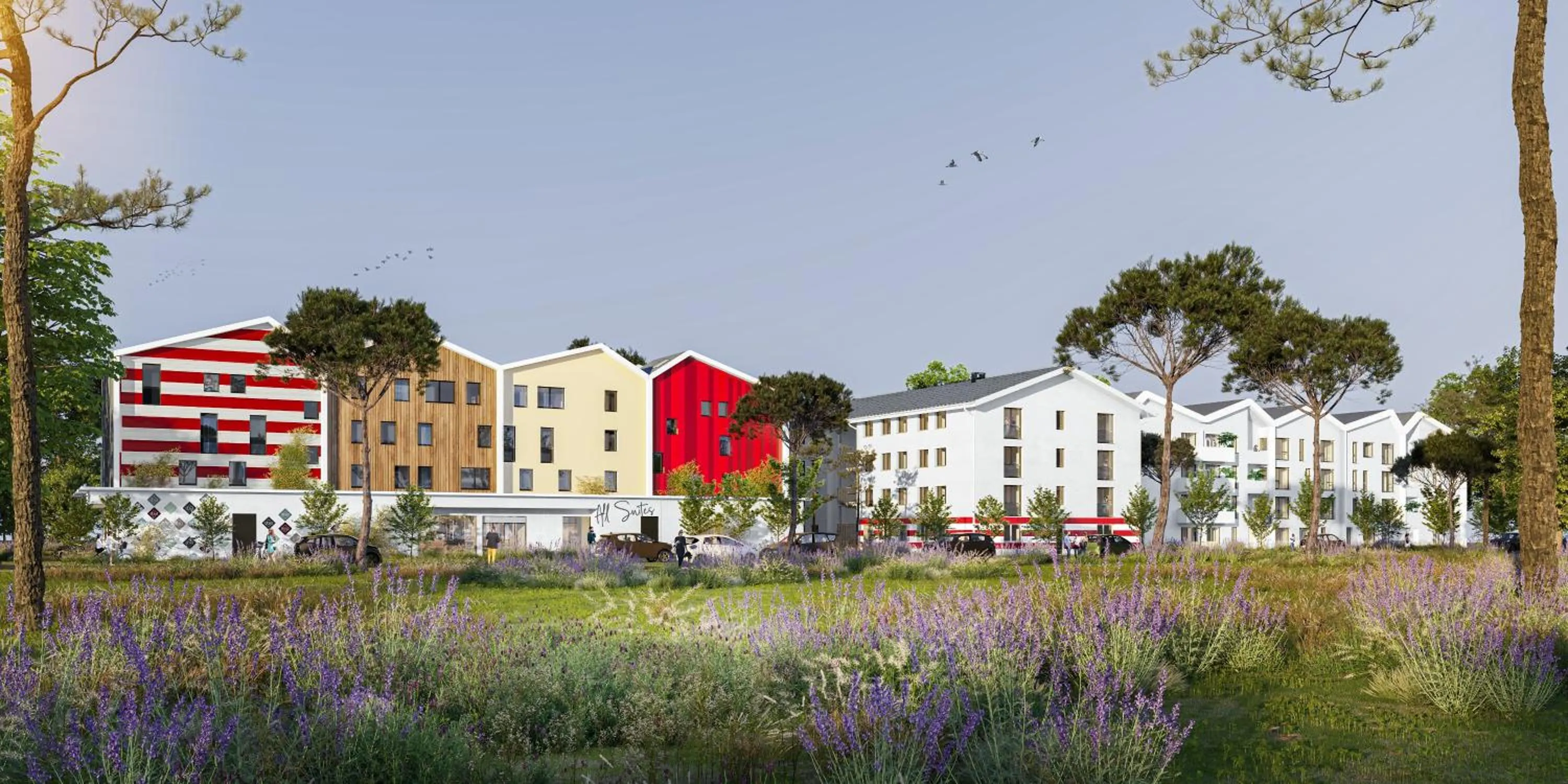 Property building in All Suites Hostel - Bassin d'Arcachon - Dune du Pilat