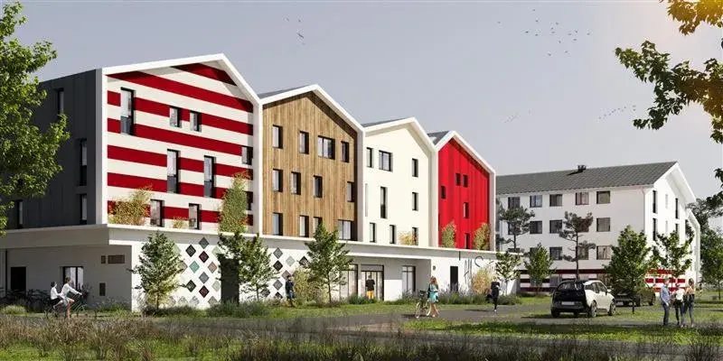 Property building in All Suites Hostel - Bassin d'Arcachon - Dune du Pilat Property building in All Suites Hostel - Bassin d'Arcachon - Dune du Pilat