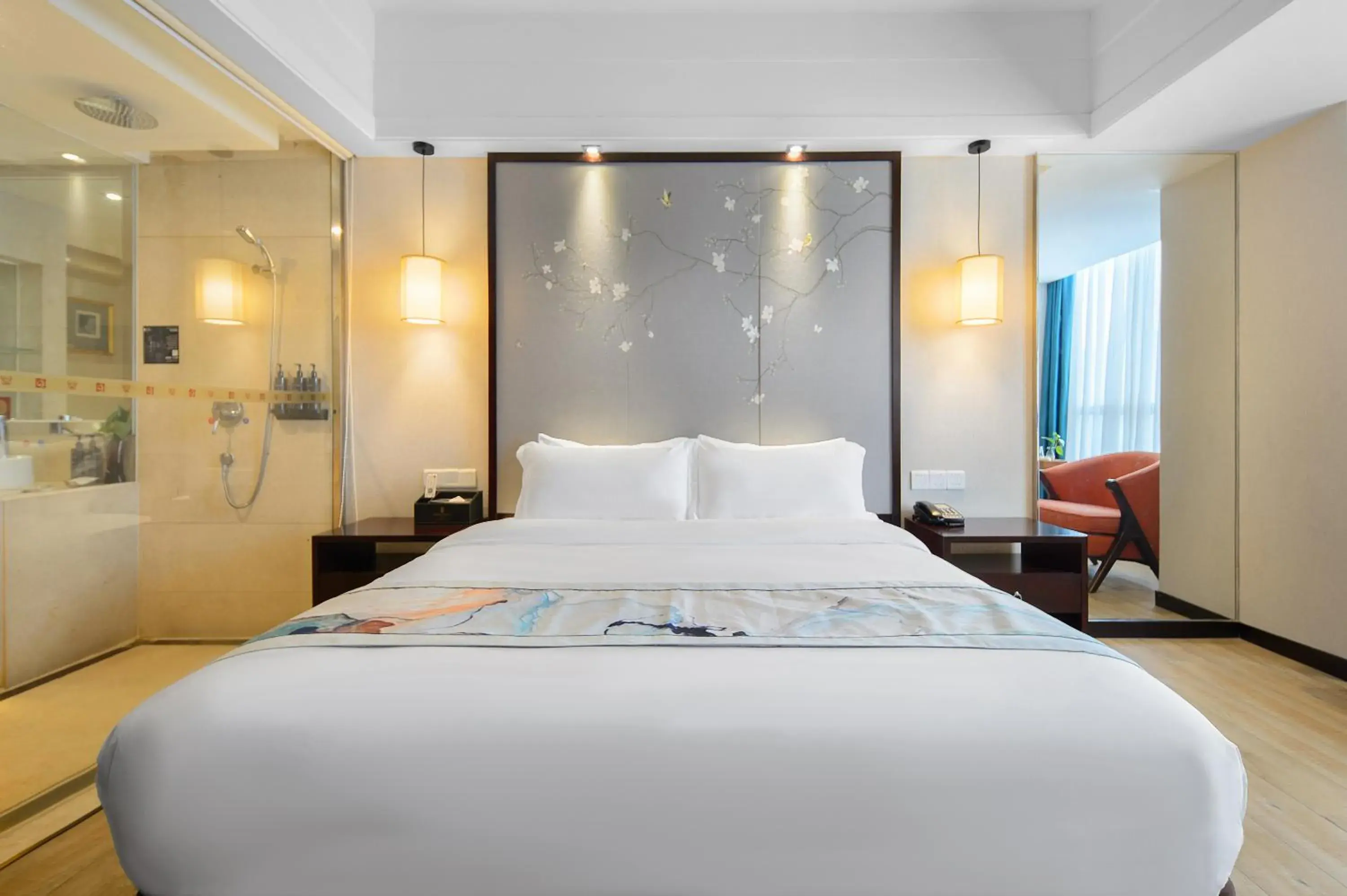 Bed in Foshan Rezen Select Pasonda Hotel Bed in Foshan Rezen Select Pasonda Hotel
