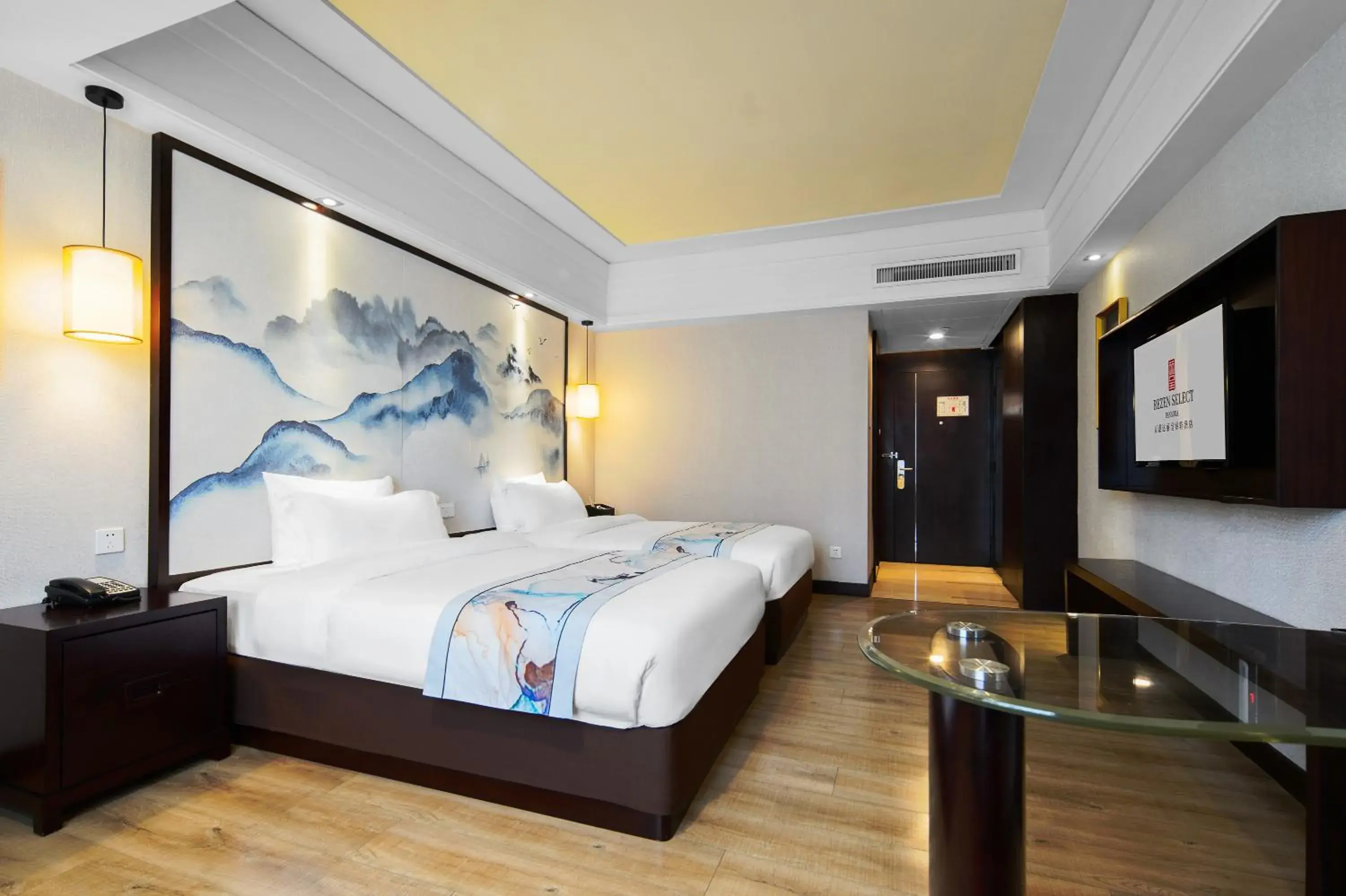 Bed in Foshan Rezen Select Pasonda Hotel Bed in Foshan Rezen Select Pasonda Hotel