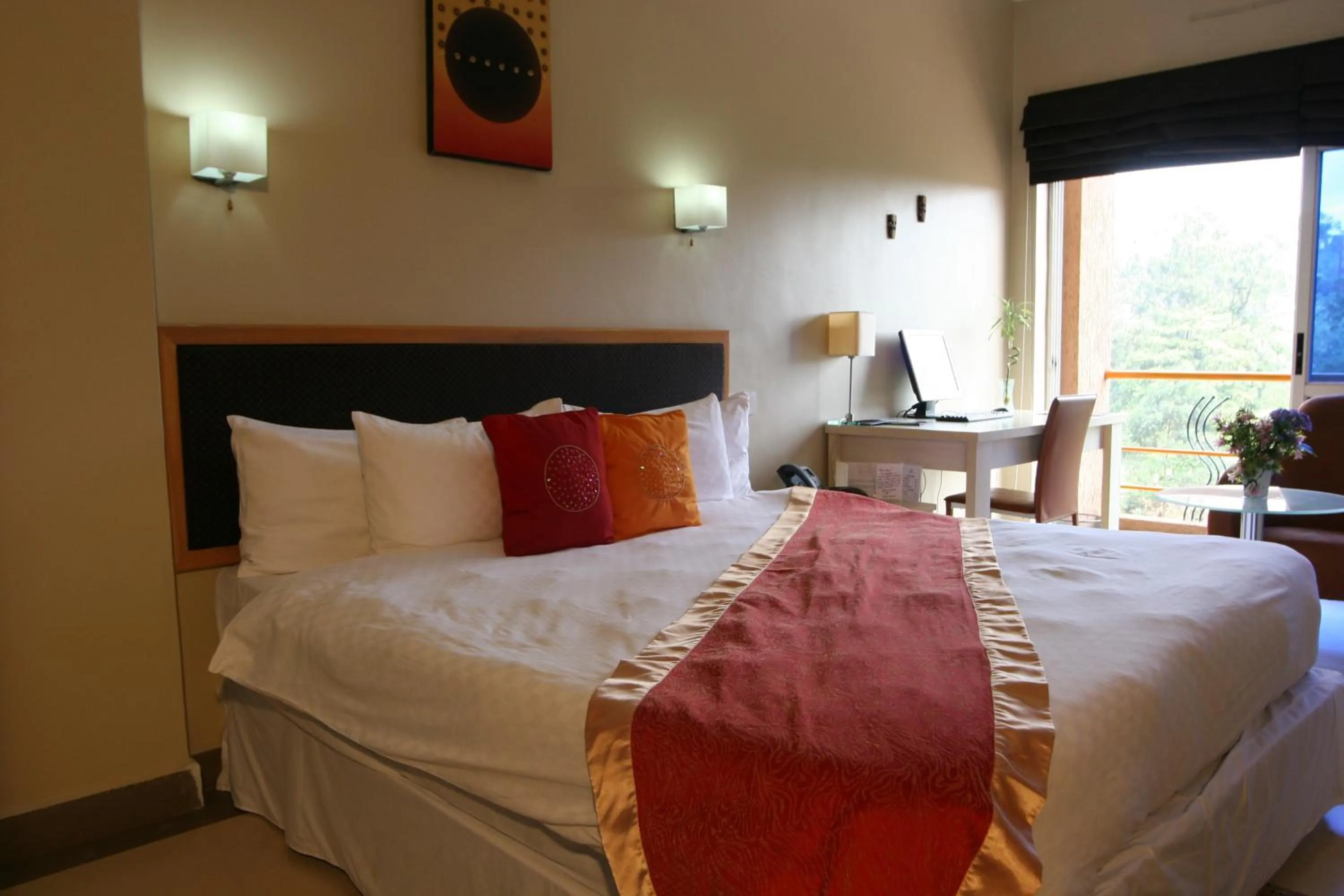 Bed in Metropole Hotel Kampala