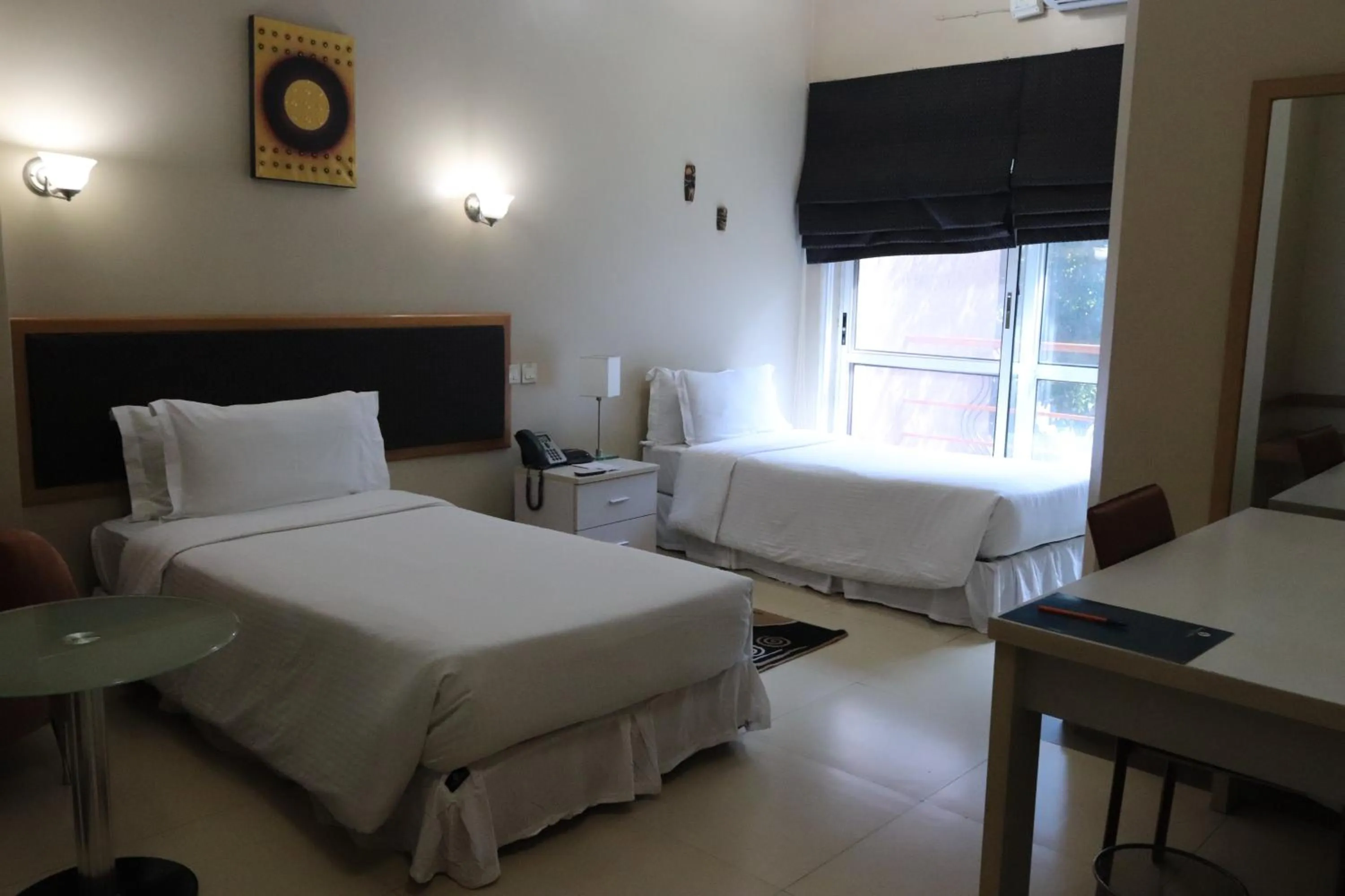 Bed in Metropole Hotel Kampala