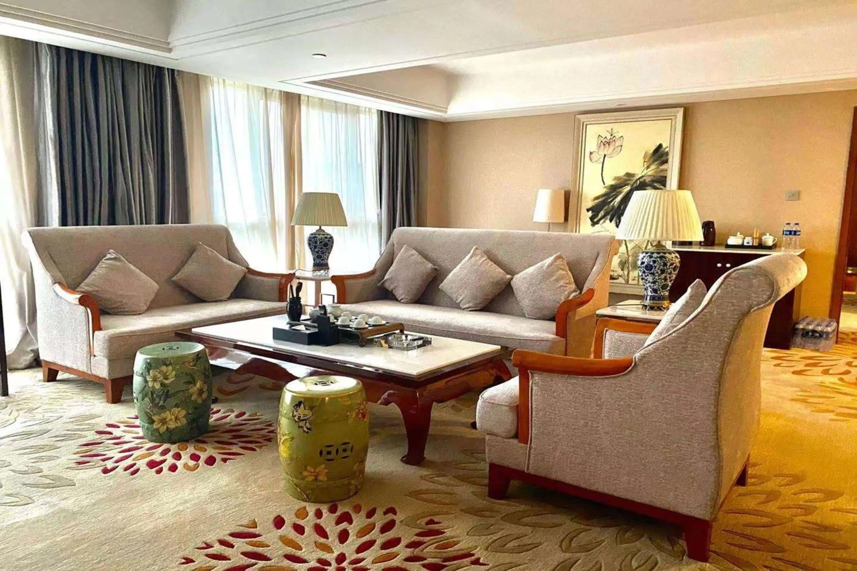 Photo of the whole room in Ramada Nanjing