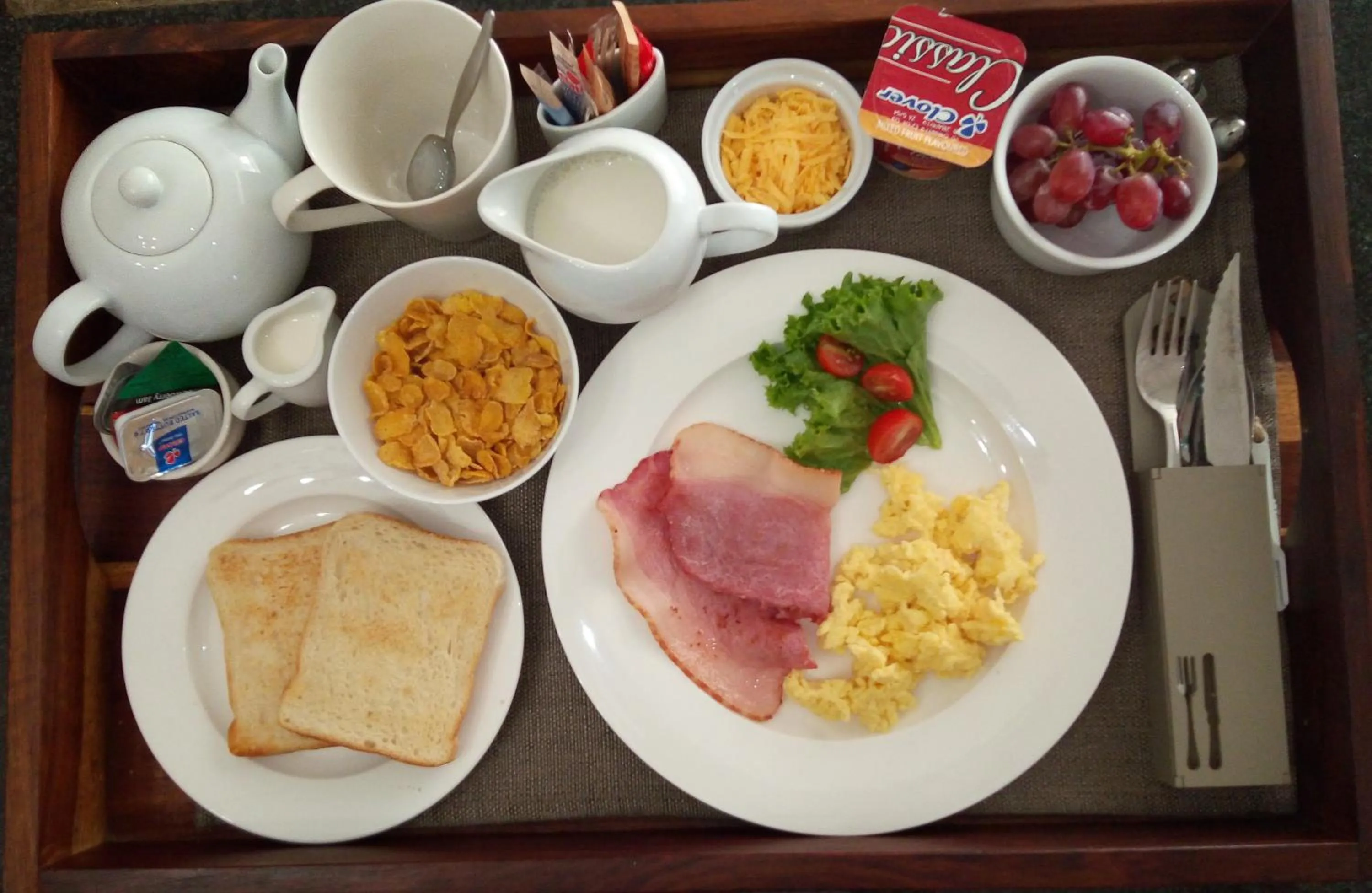 Breakfast in Cornerstone Bed and Breakfast Kroonstad