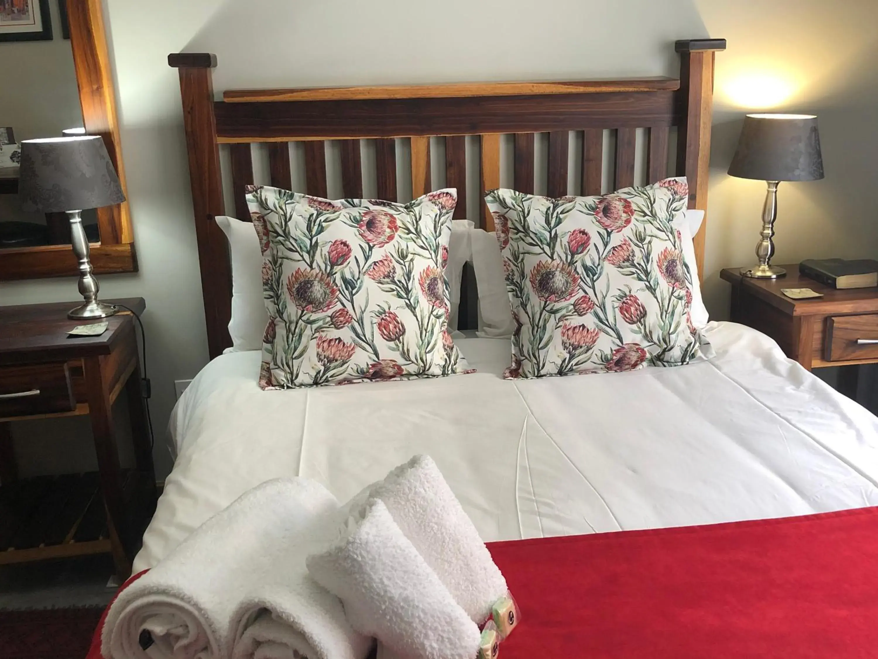 Double Room - single occupancy in Cornerstone Bed and Breakfast Kroonstad Double Room - single occupancy in Cornerstone Bed and Breakfast Kroonstad
