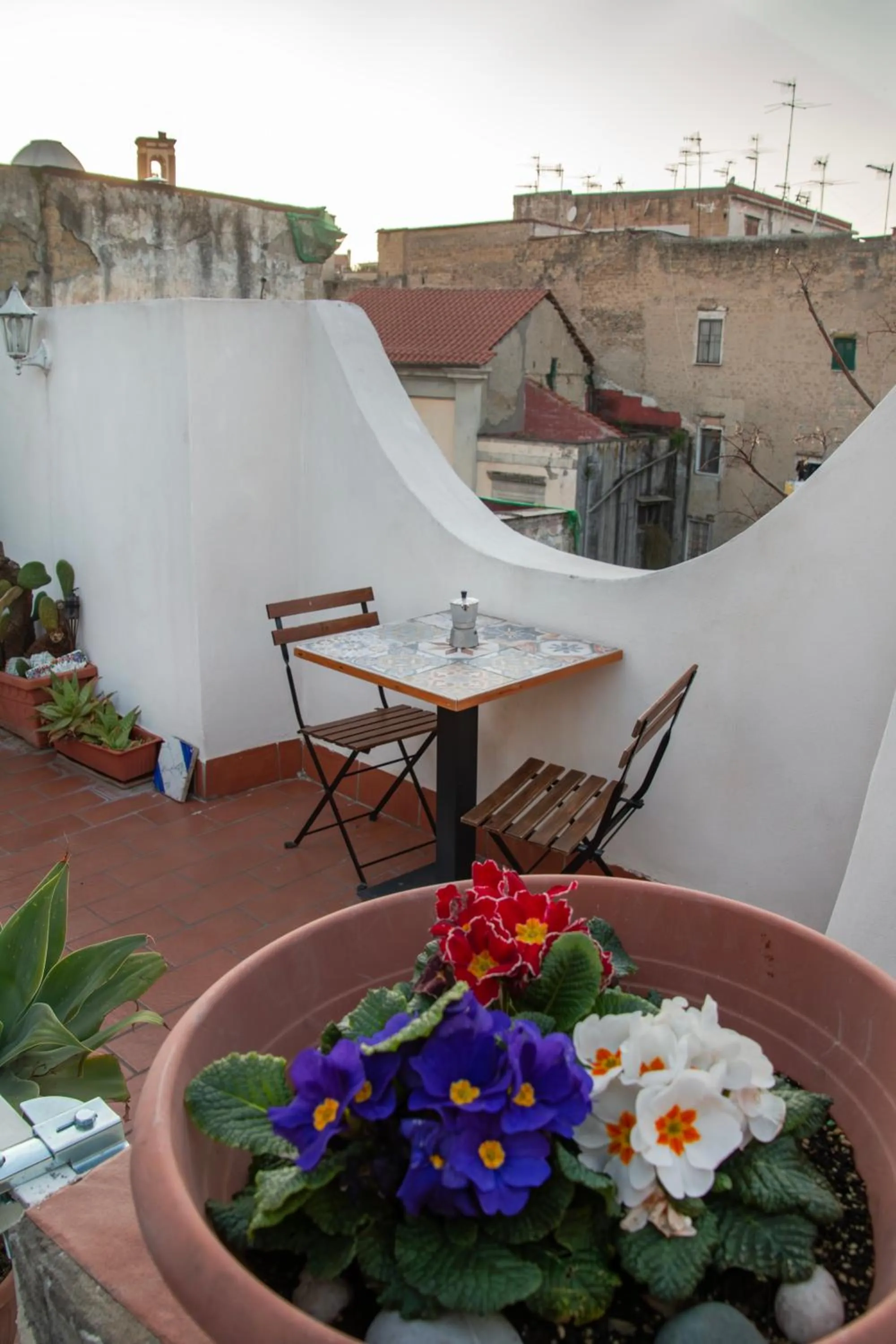 Balcony/Terrace in B&B Epoche'