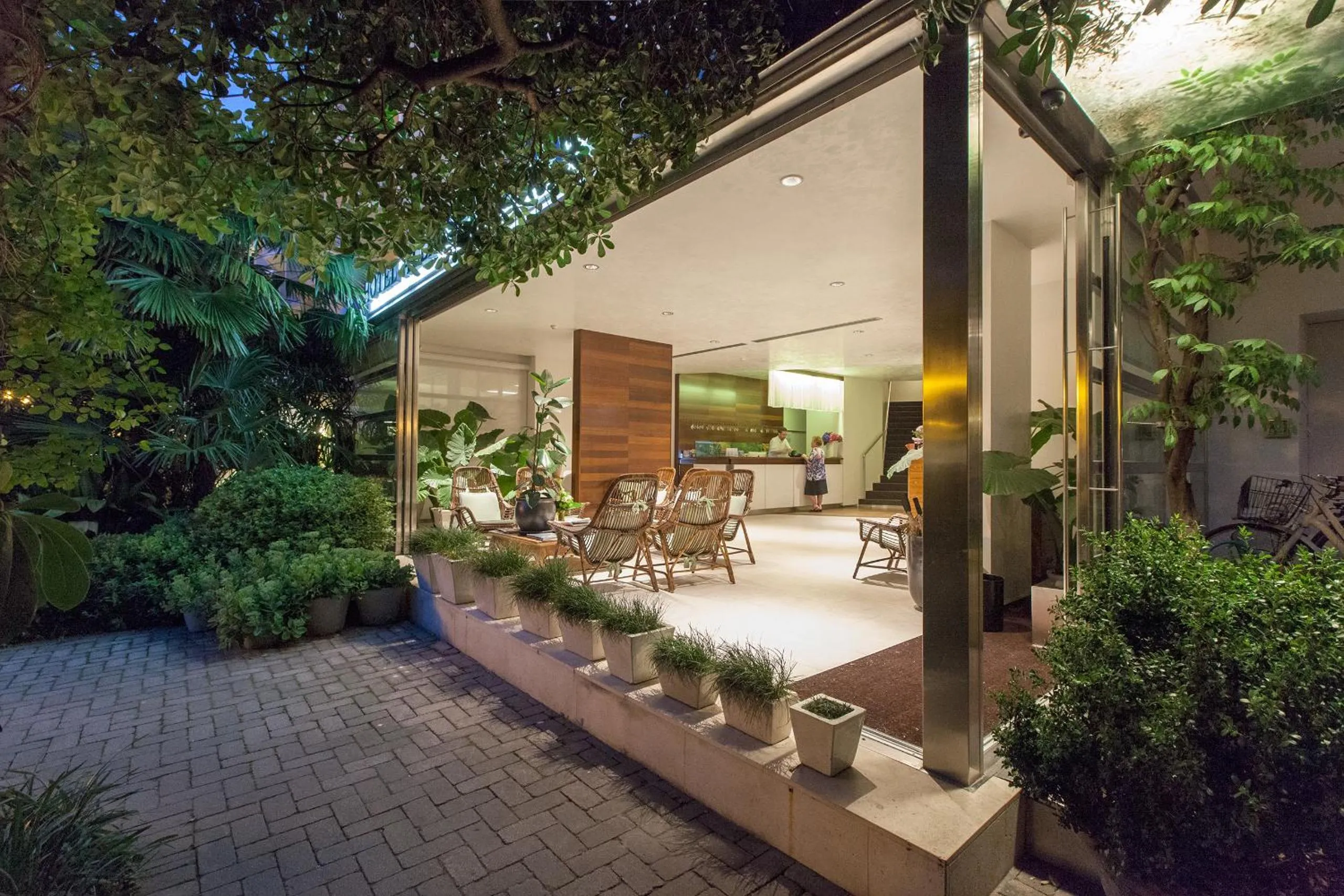 Lobby or reception in Albergo alla Spiaggia