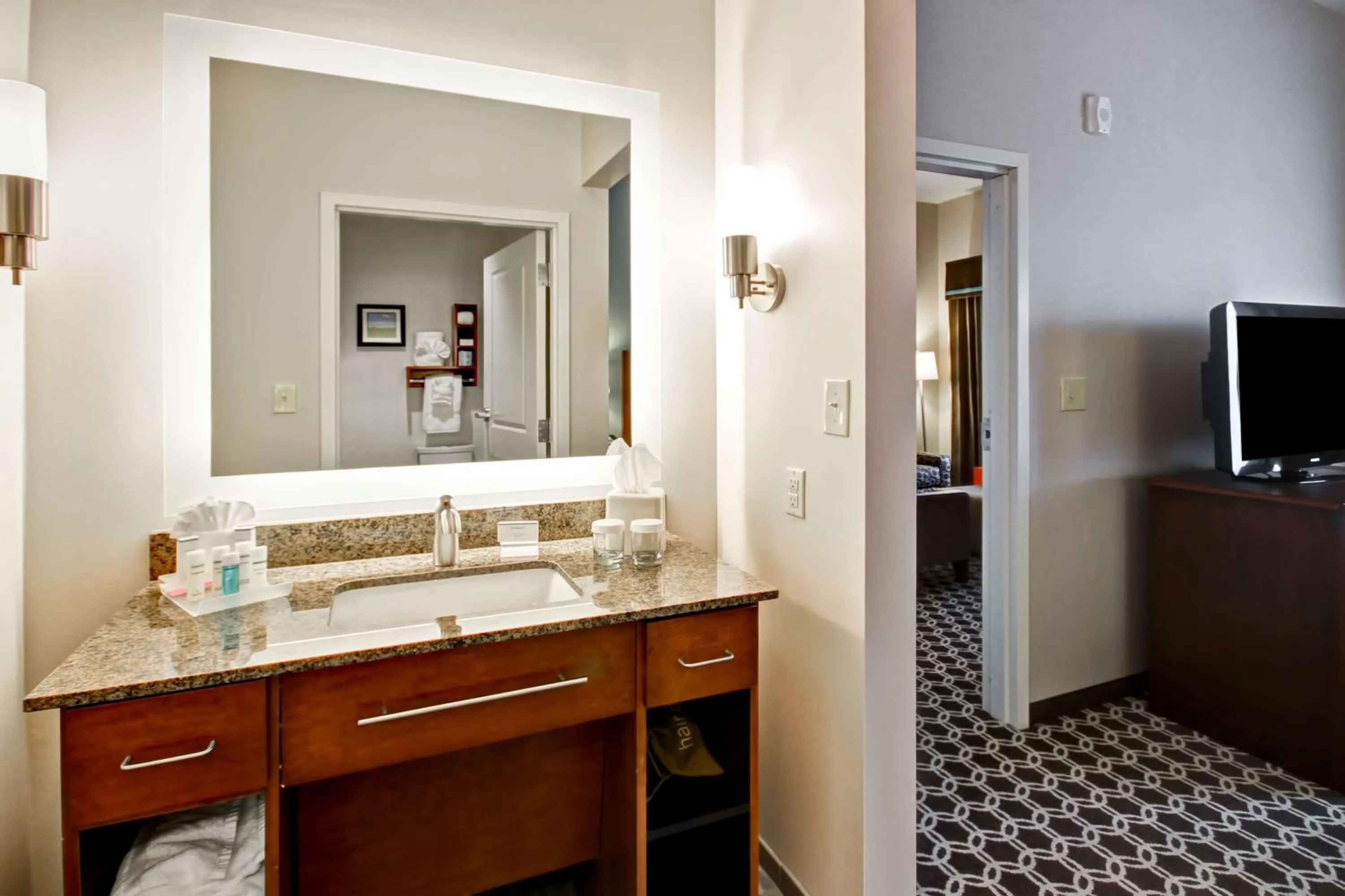 Bathroom in Homewood Suites by Hilton Greeley
