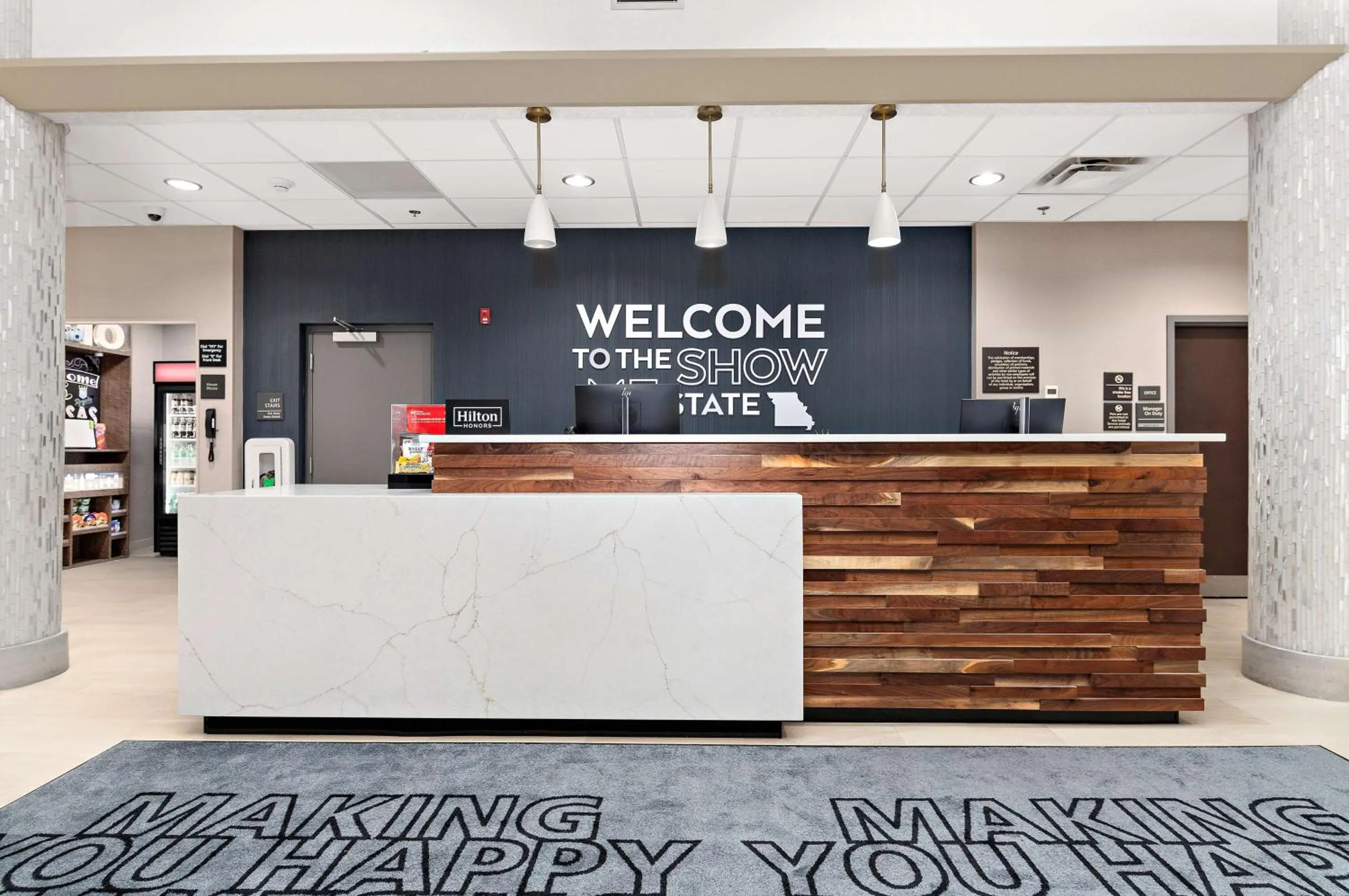 Lobby or reception in Hampton Inn Kansas City - Downtown Financial District