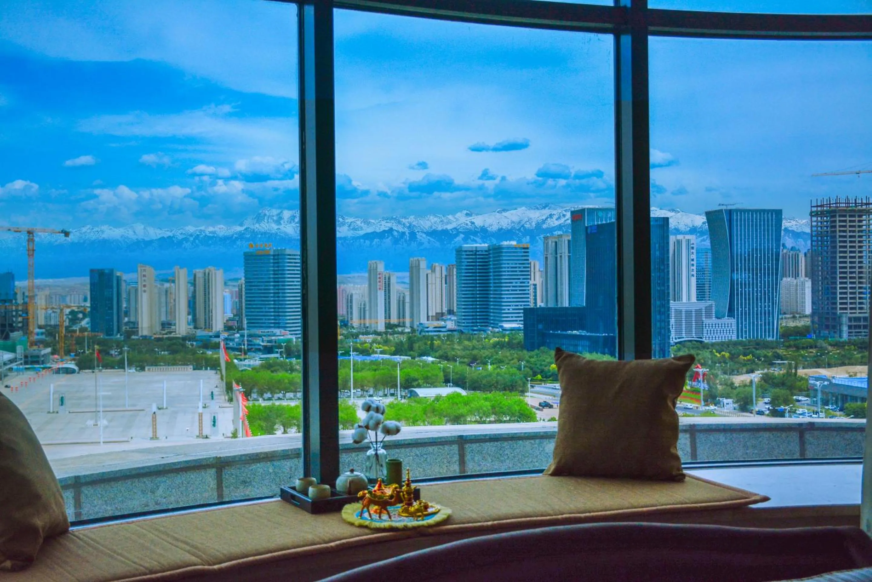 View (from property/room) in Hilton Urumqi