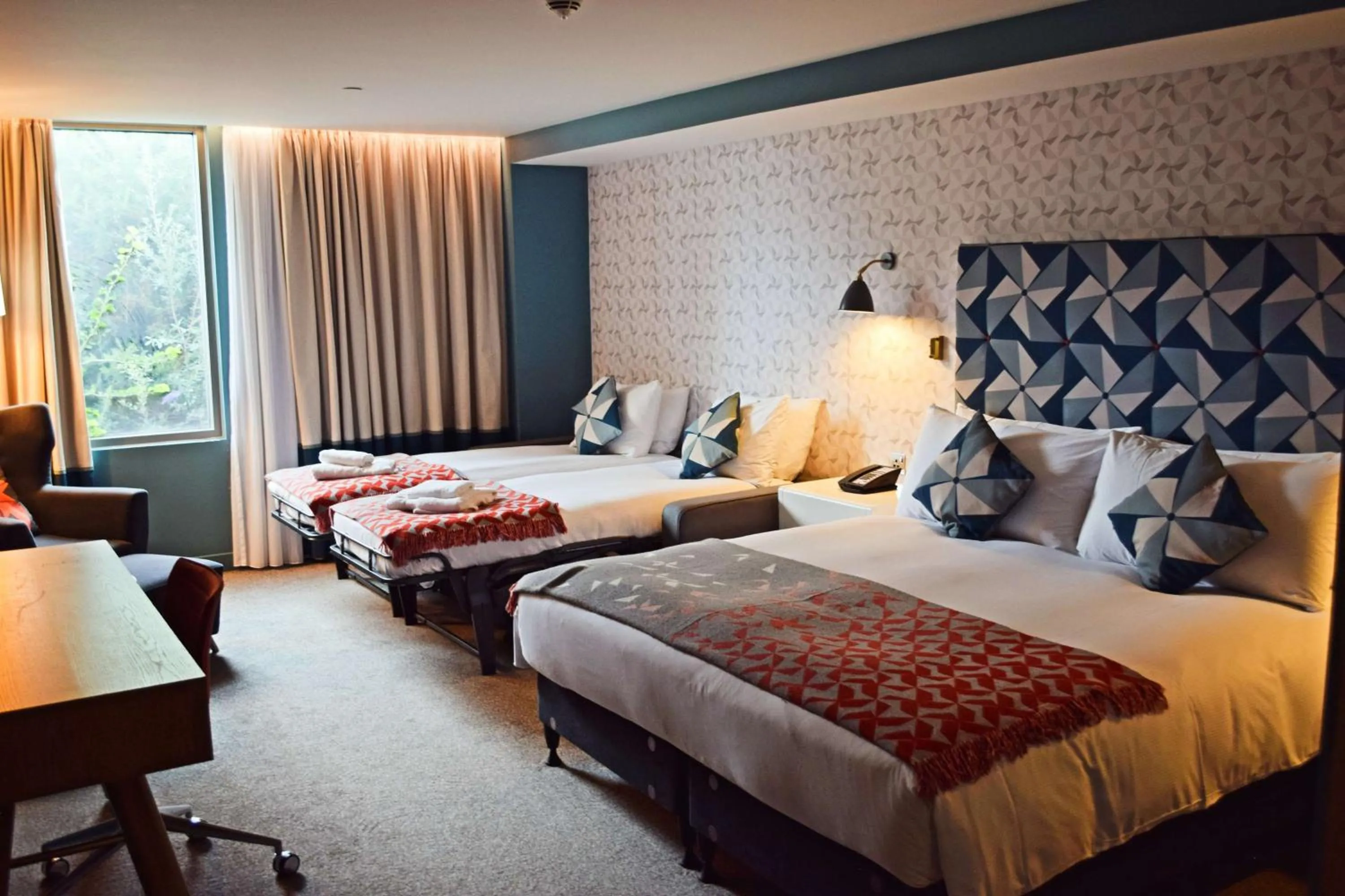 Bed in Hilton Bournemouth