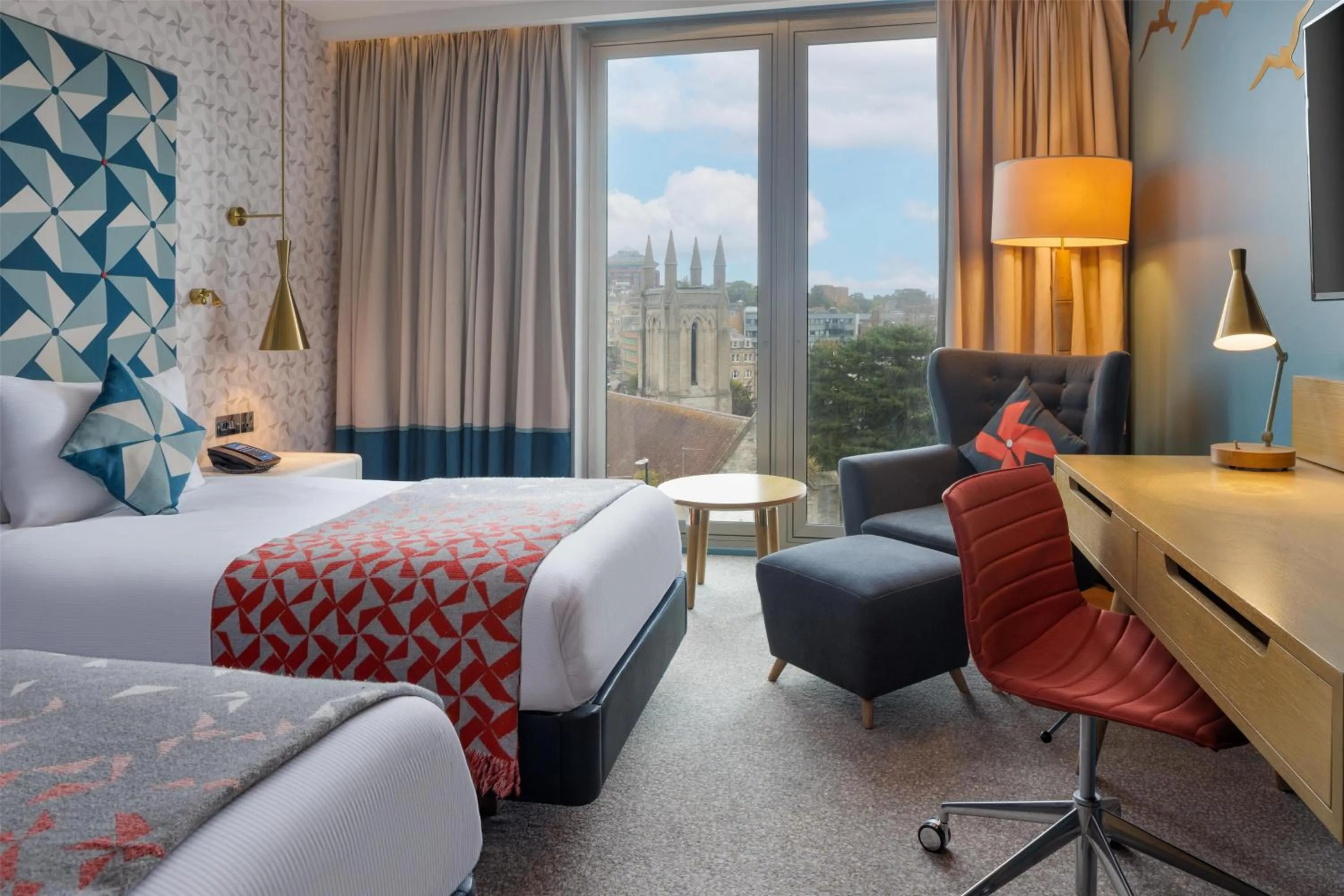 Bed in Hilton Bournemouth