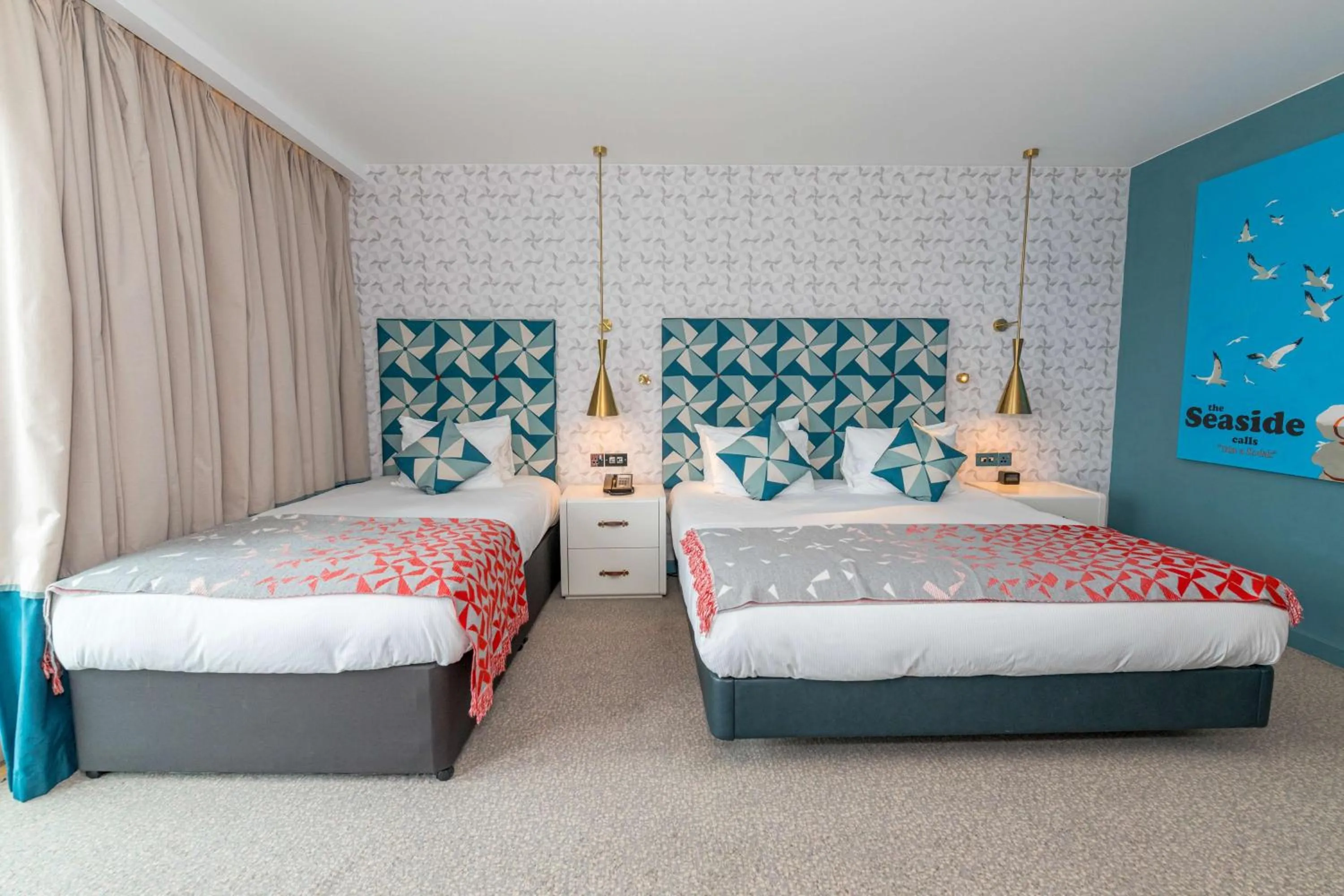 Bed in Hilton Bournemouth