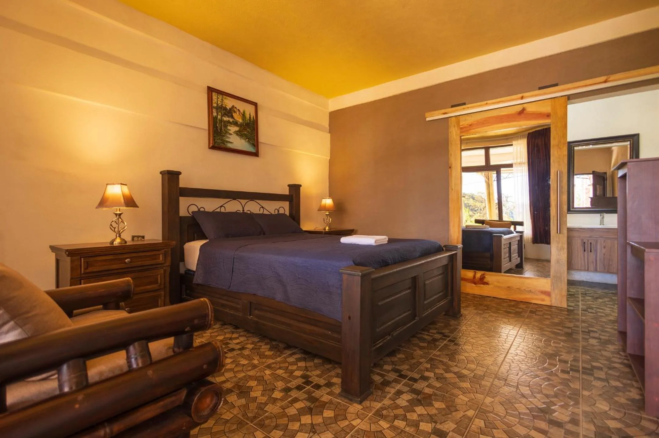Bed in Hotel Mercy