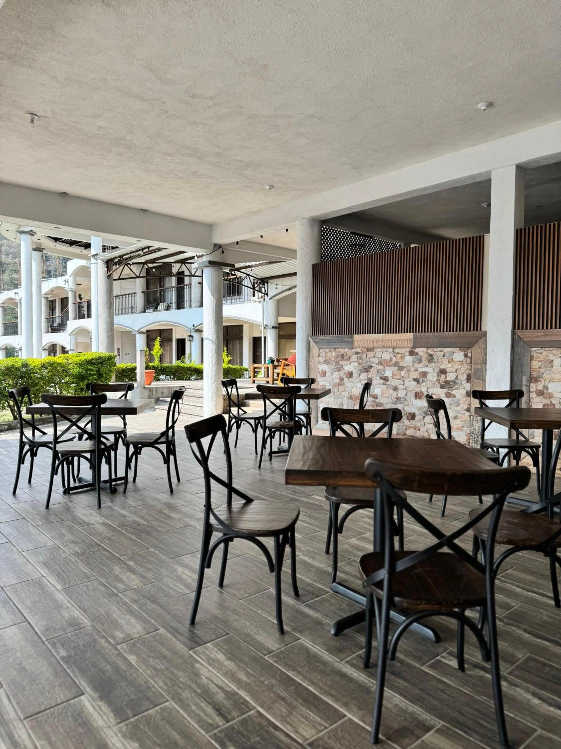 Seating area in Hotel Mercy