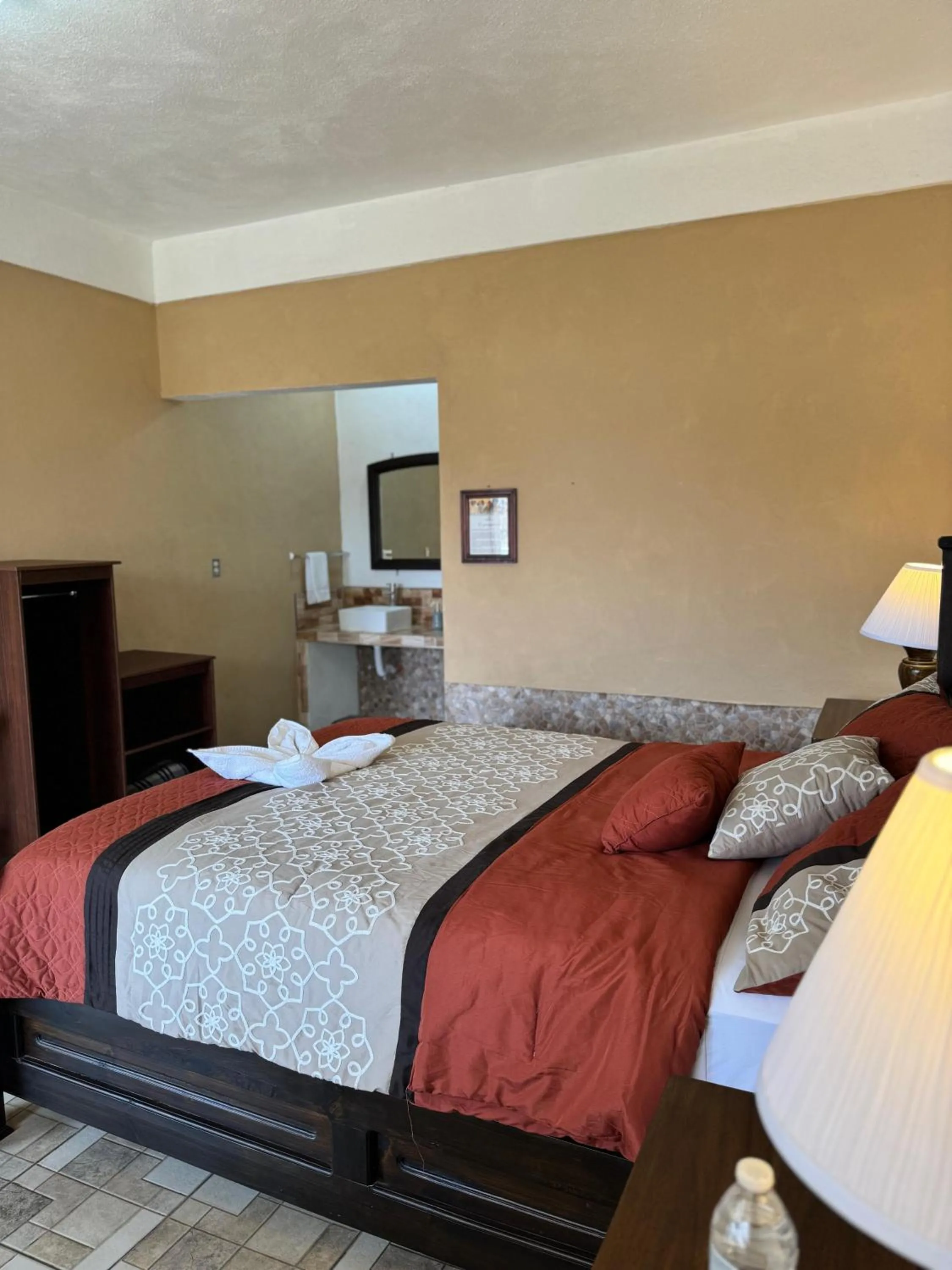Bed in Hotel Mercy