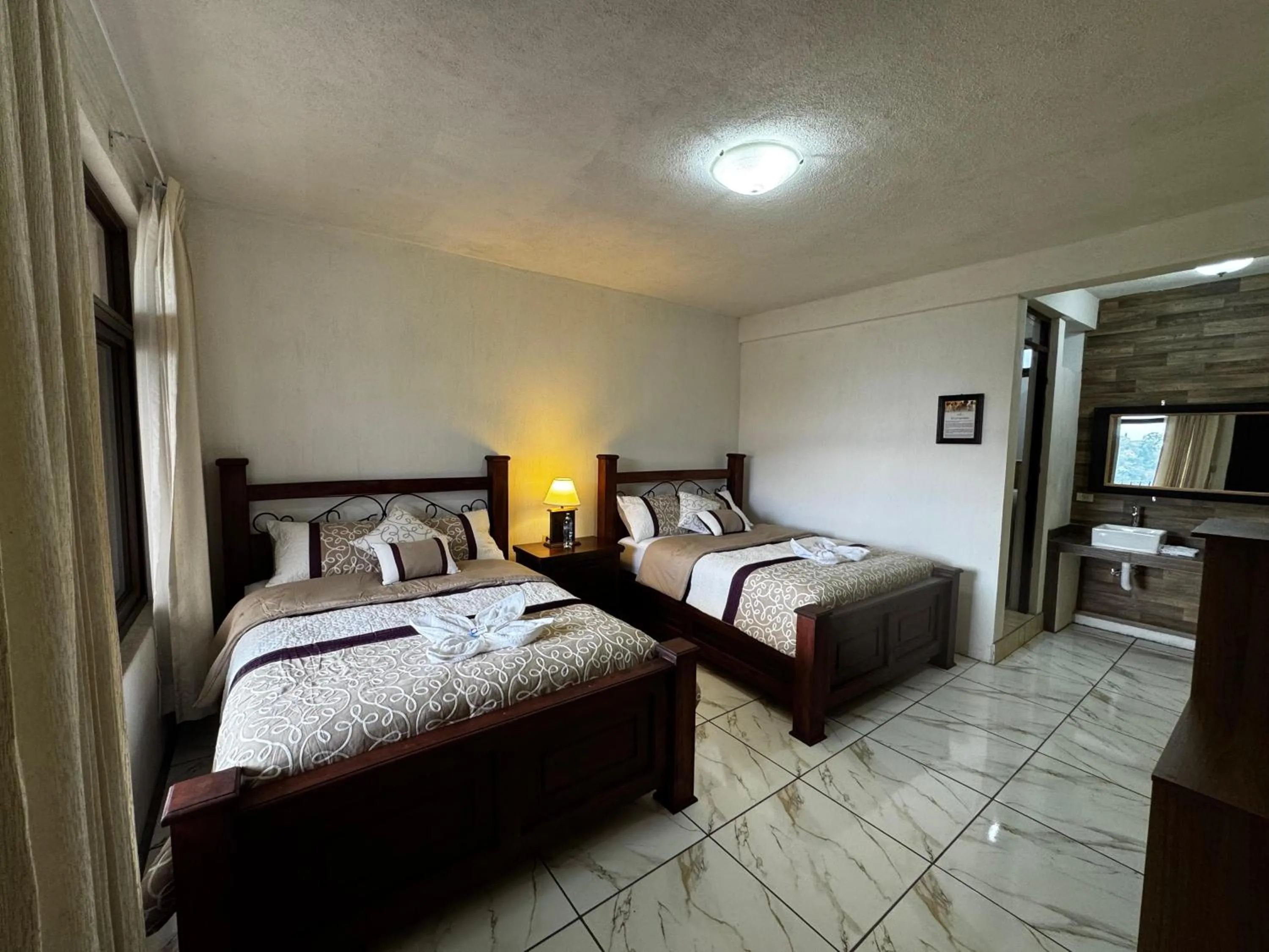 Bed in Hotel Mercy
