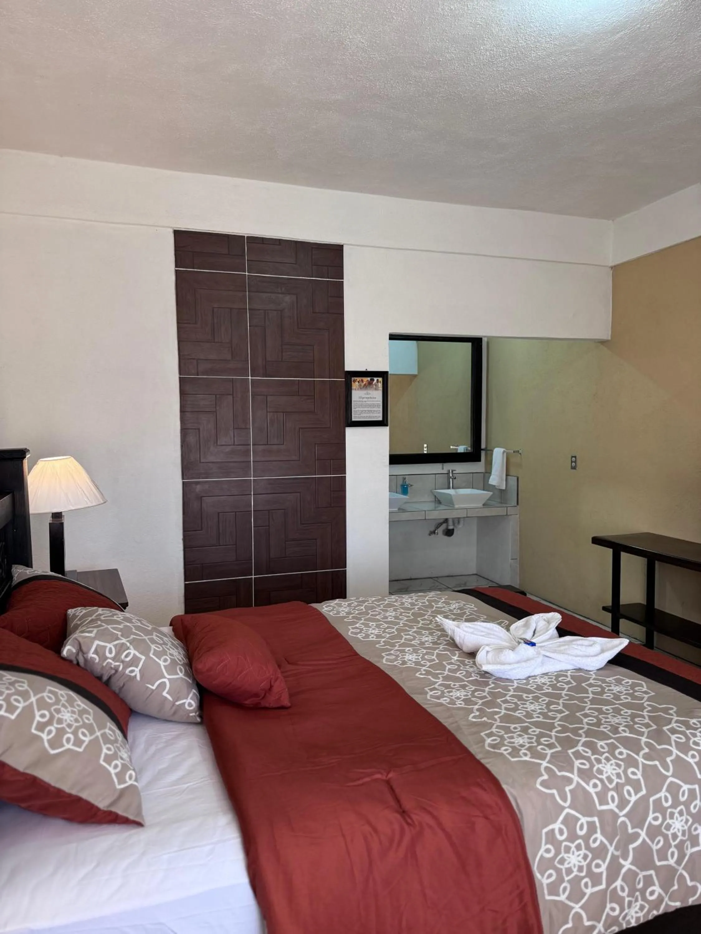 Bed in Hotel Mercy