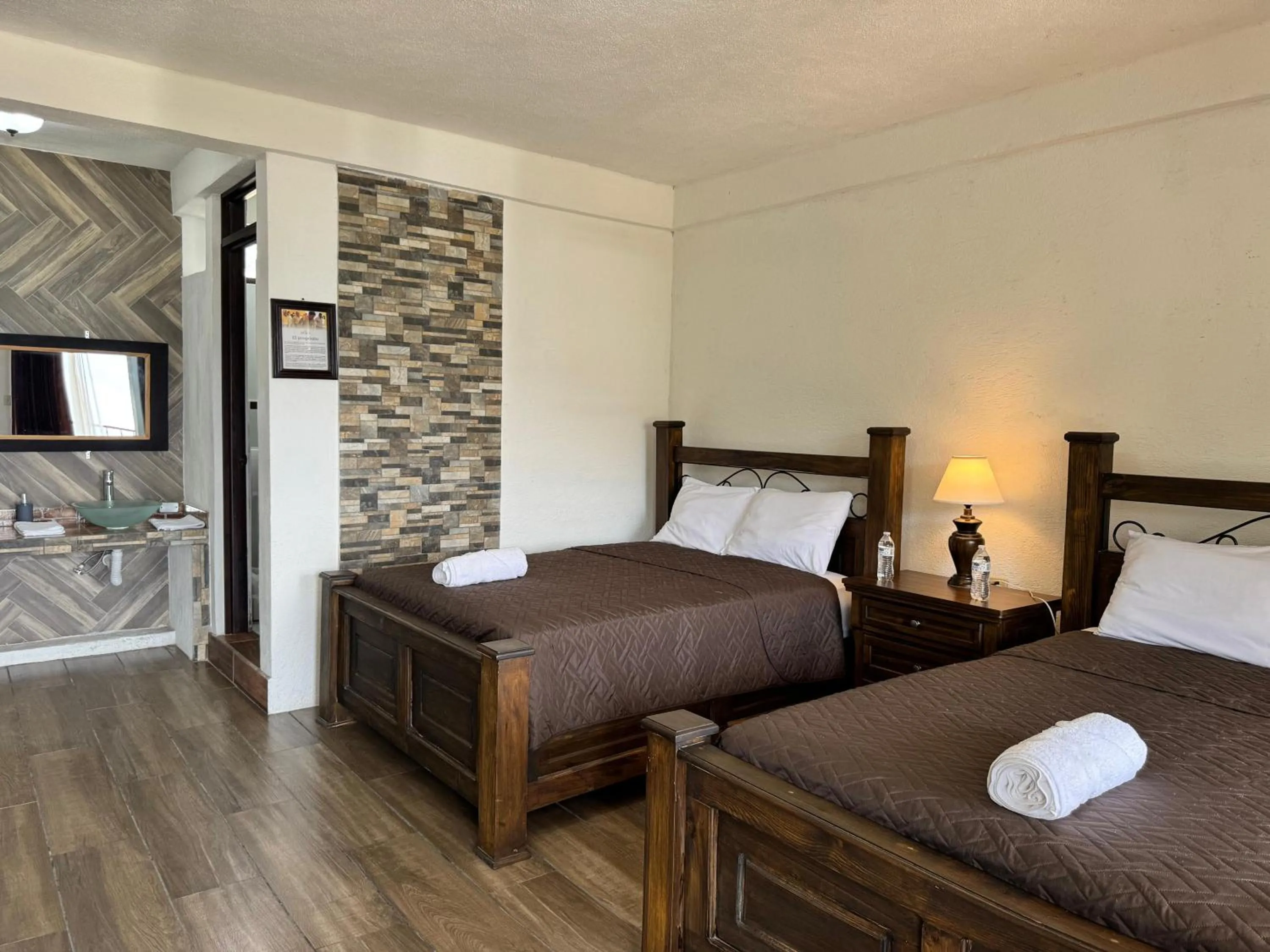 Bed in Hotel Mercy