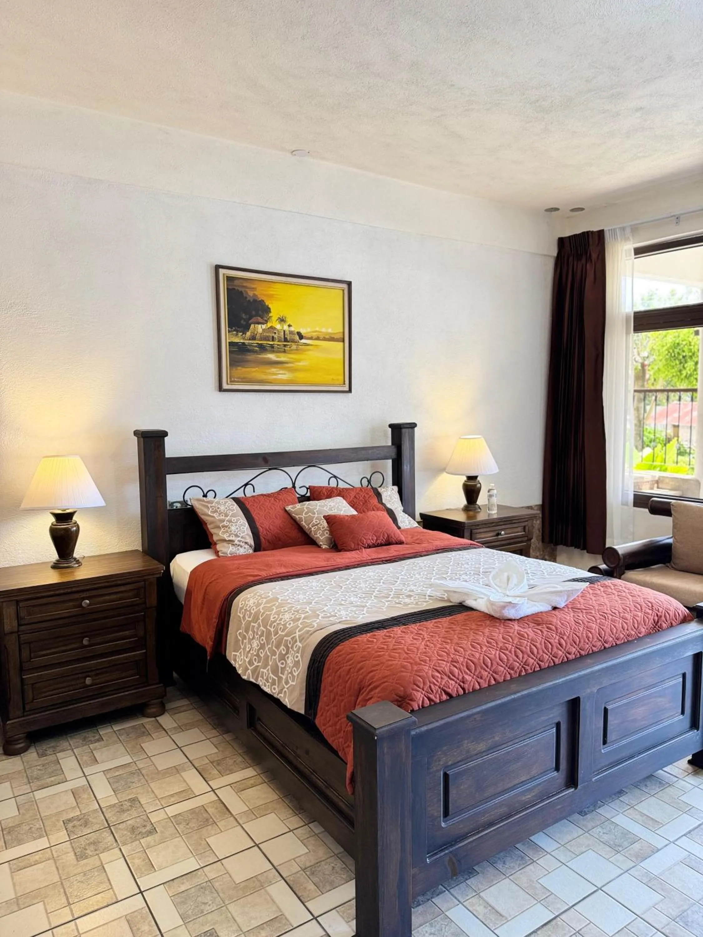 Bed in Hotel Mercy