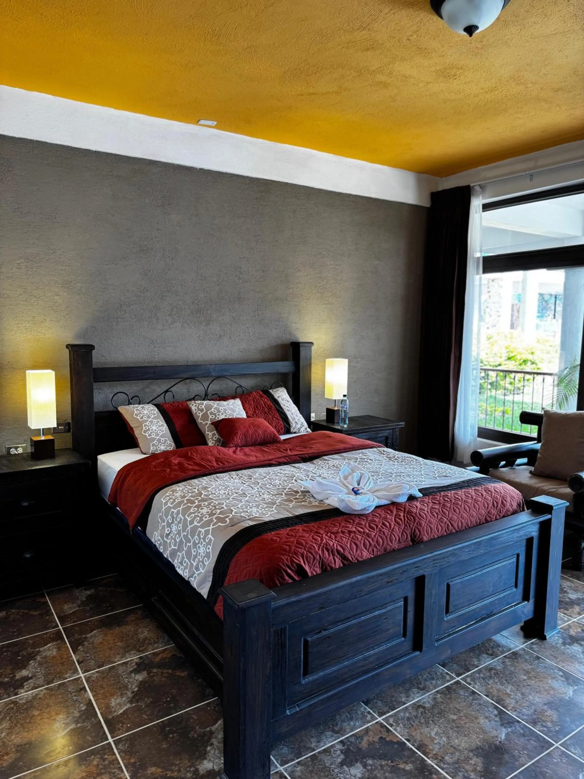 Bed in Hotel Mercy