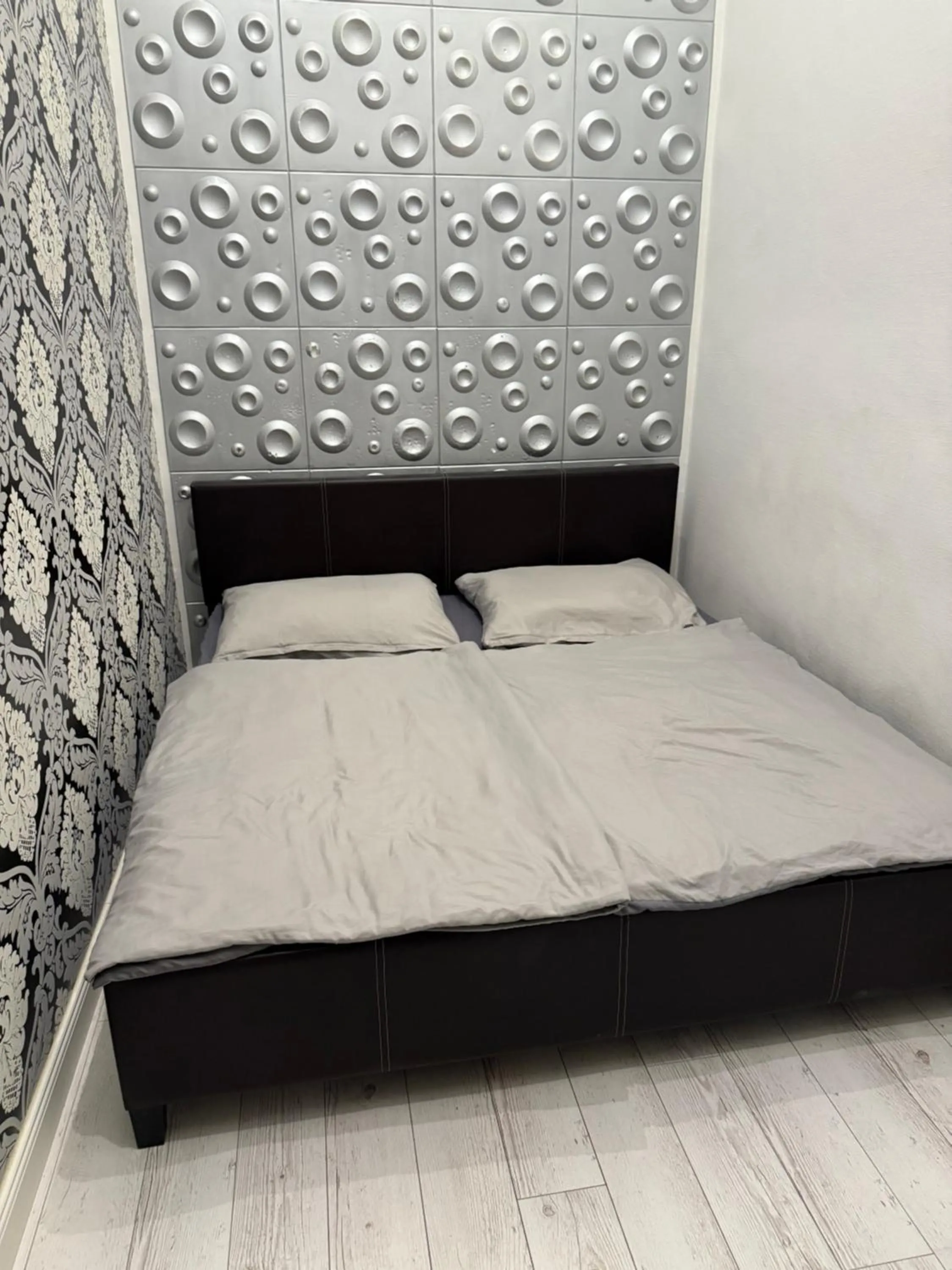 Bed in Fashion street apartment